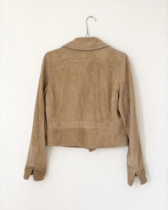 Veste en daim Ralph Lauren Collection étiquette violette – T.10 / FR 38-2