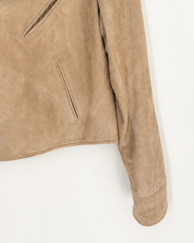 Veste en daim Ralph Lauren Collection étiquette violette – T.10 / FR 38-5