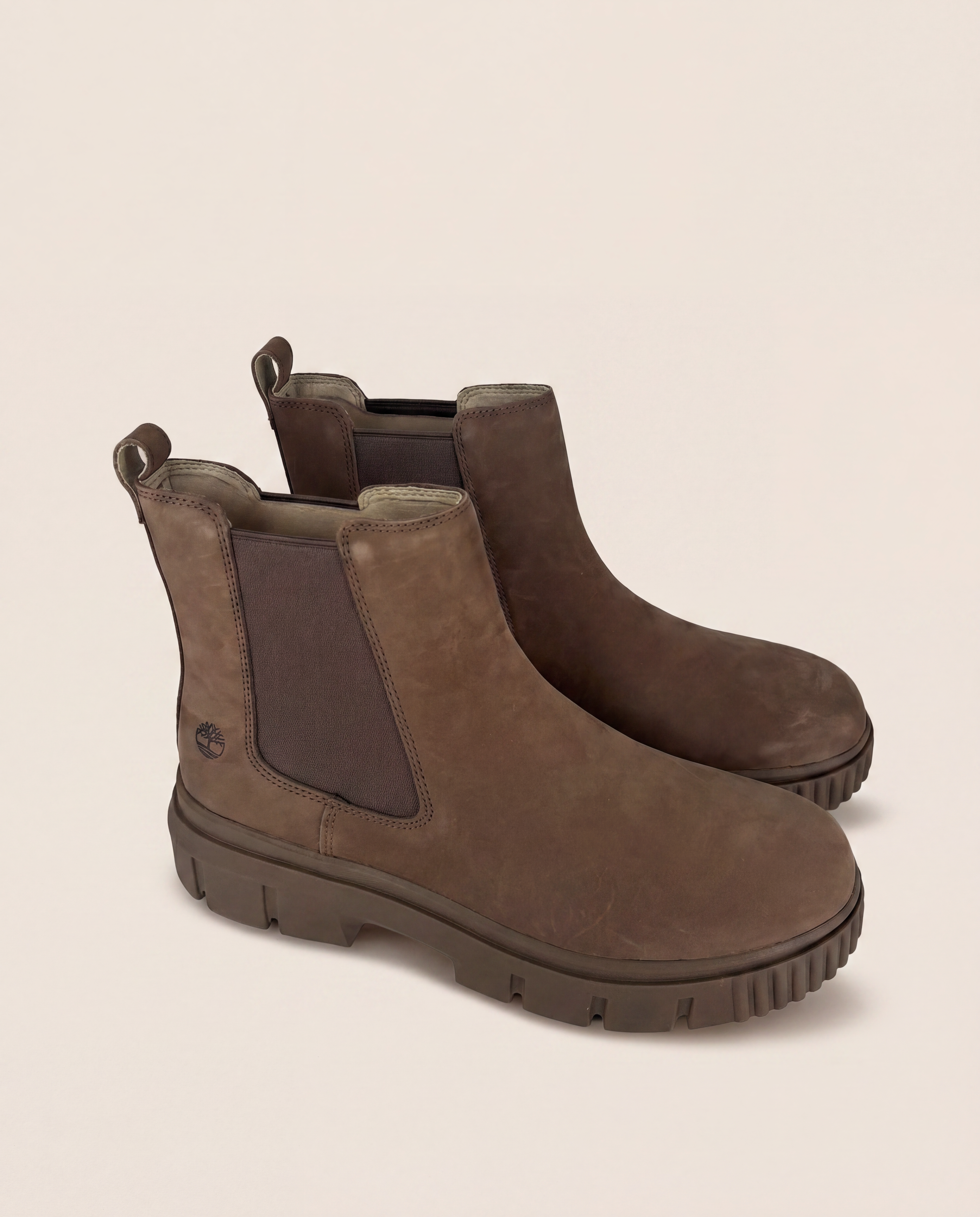 Bottines Greyfield Chelsea en nubuck marron - Timberland – Taille 42

