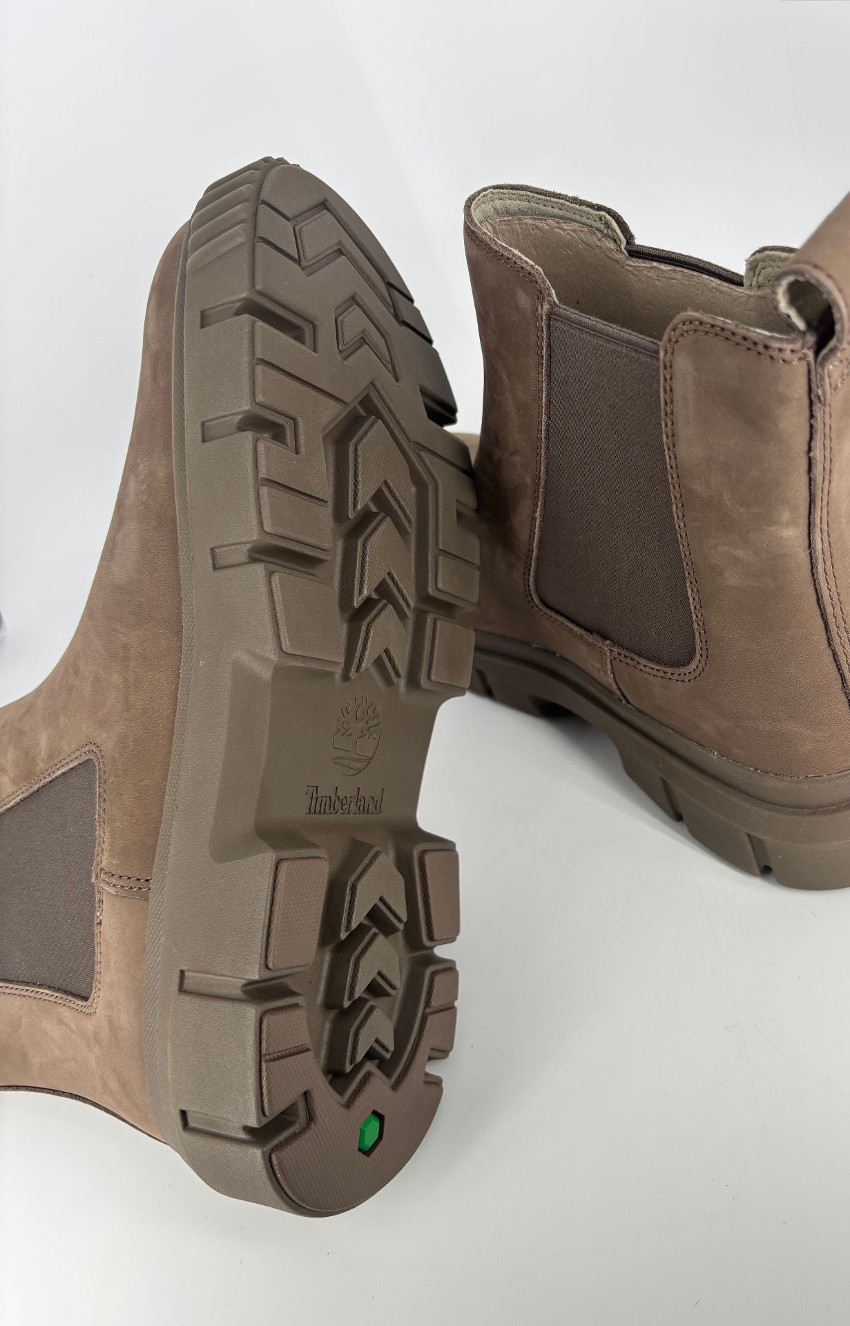 Bottines Greyfield Chelsea en nubuck marron - Timberland – Taille 42
