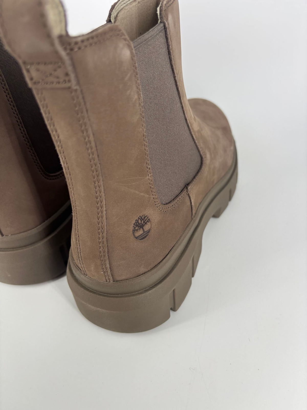 Bottines Greyfield Chelsea en nubuck marron - Timberland – Taille 42
