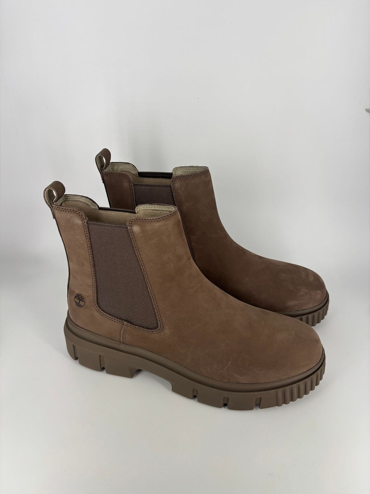 Bottines Greyfield Chelsea en nubuck marron - Timberland – Taille 42
