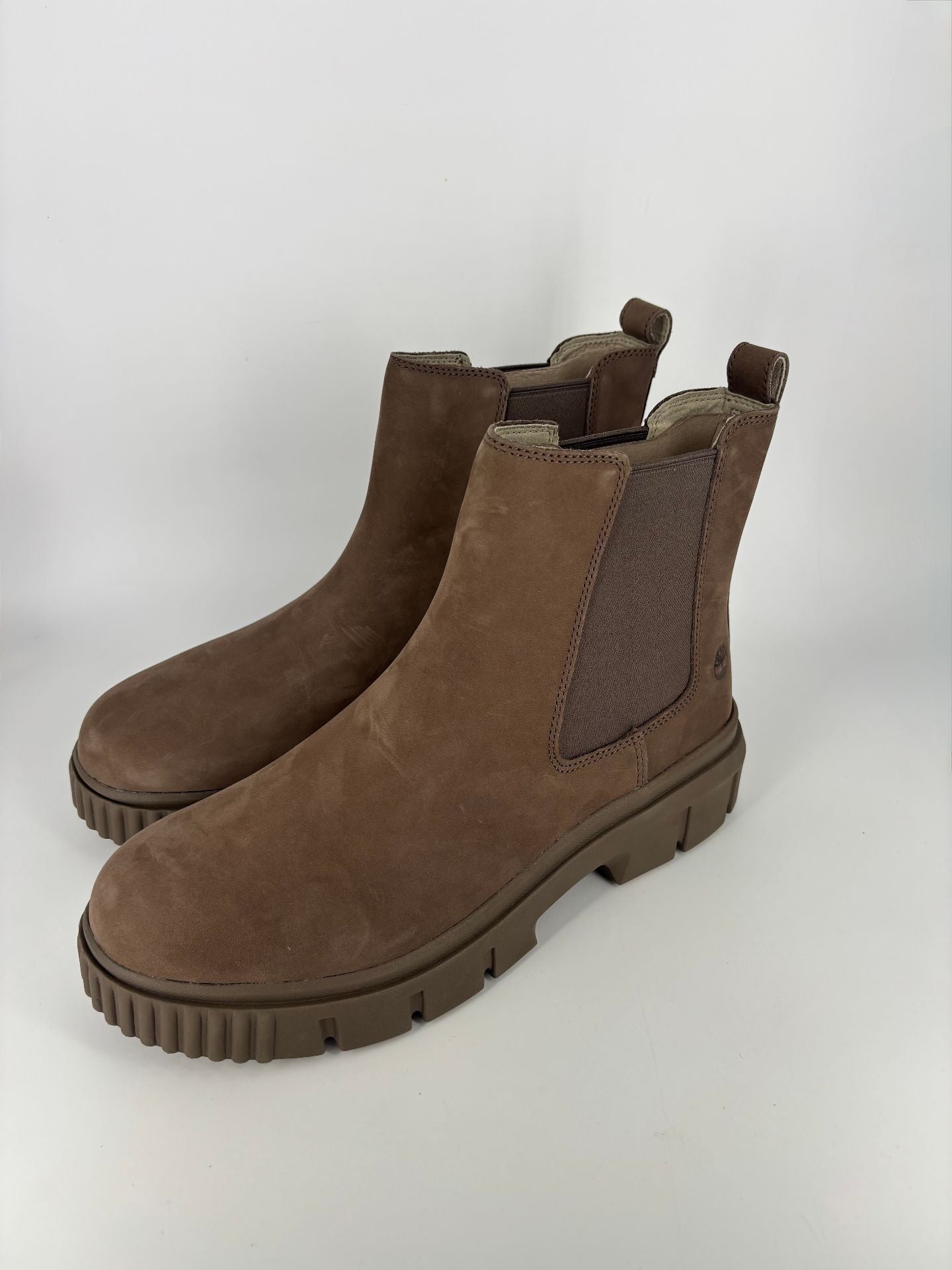 Bottines Greyfield Chelsea en nubuck marron - Timberland – Taille 42
