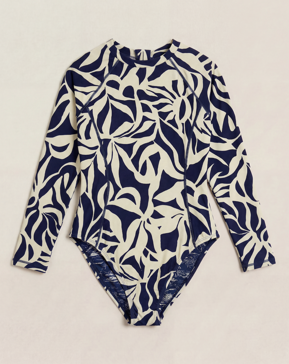 Maillot une pièce manches longues Salty Crew Surf Suit indigo – T.L