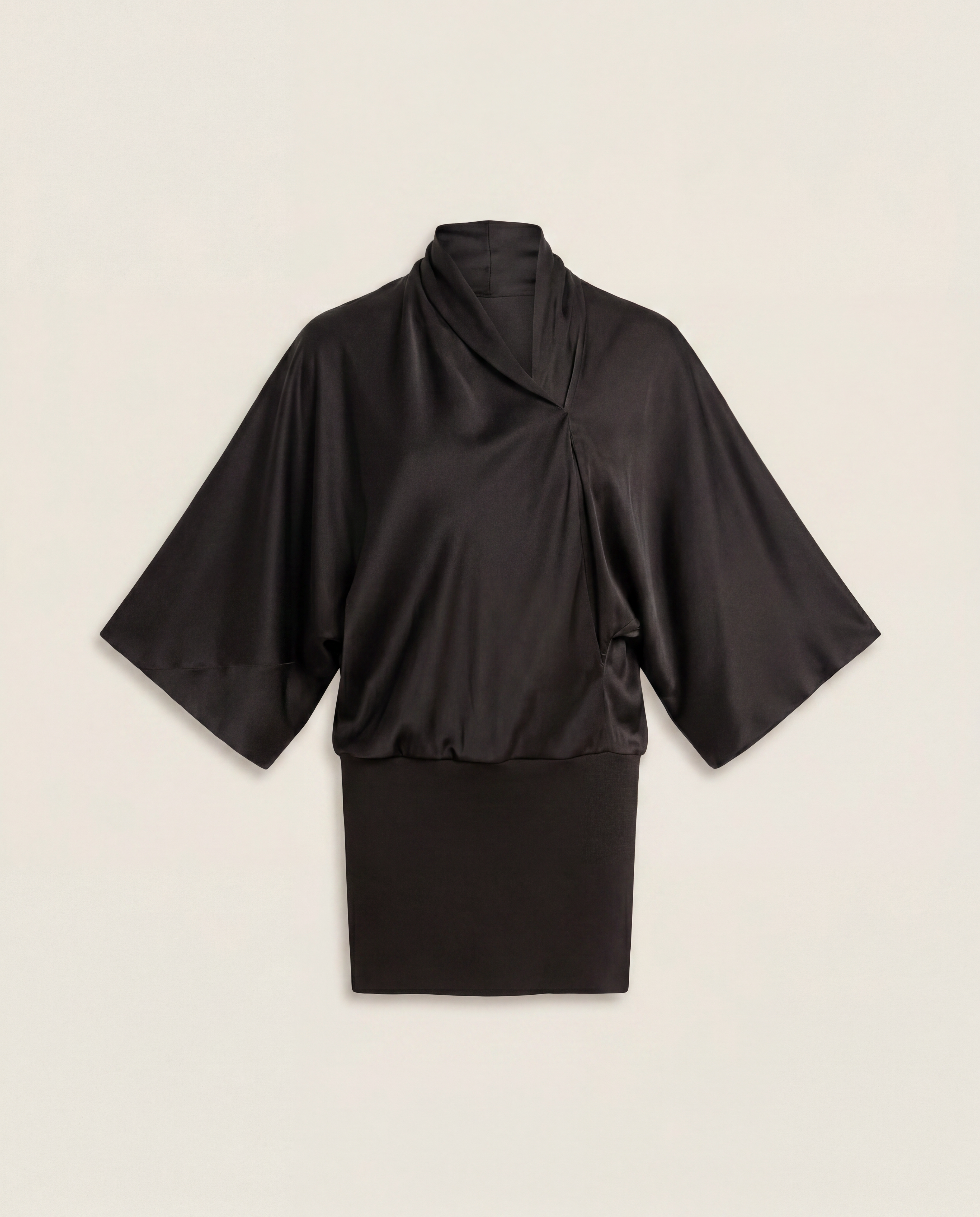 Blouse Rick Owens Cylinder en viscose noire – T.L-1