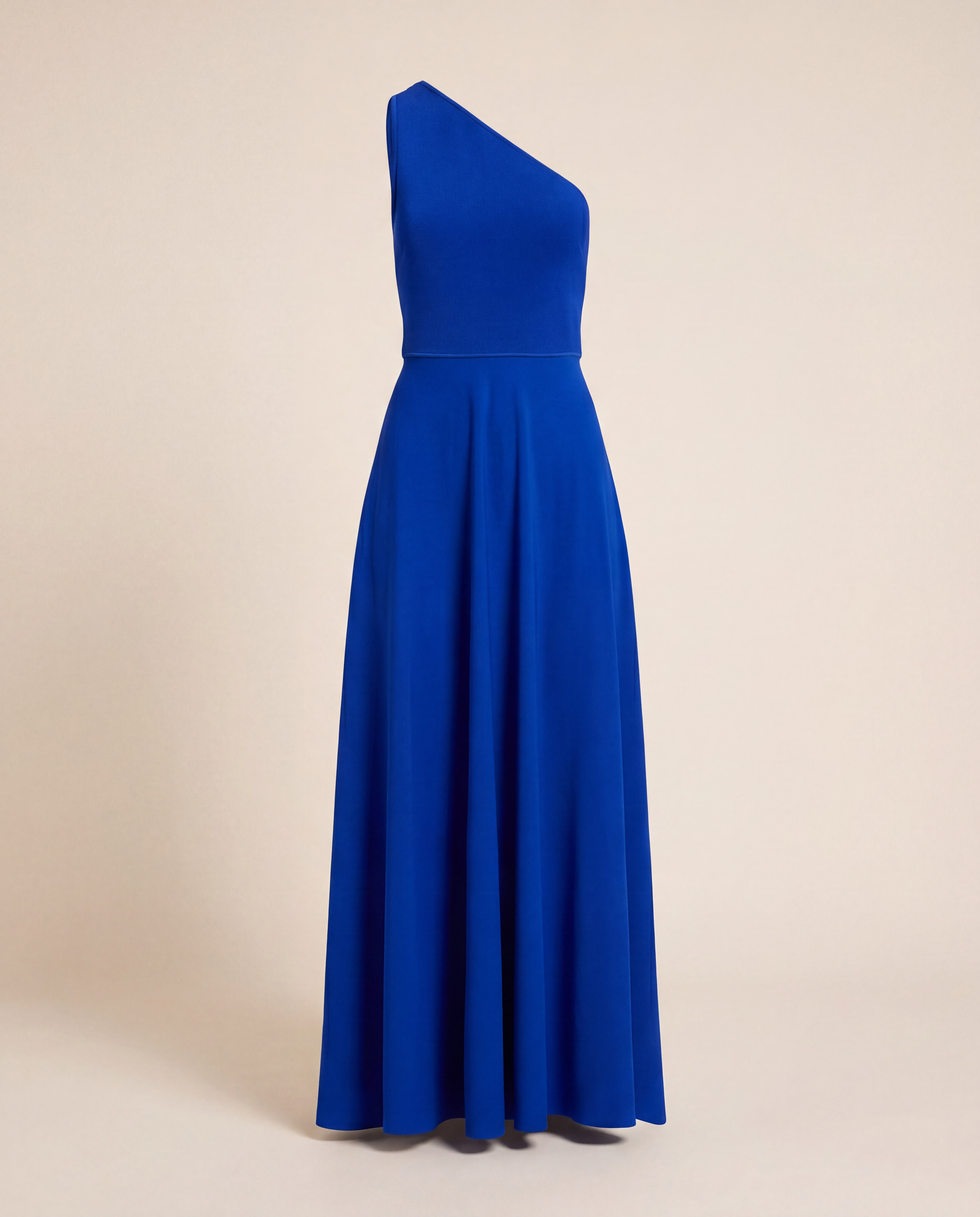 Robe longue évasée à une épaule - Polo Ralph Lauren – Taille L-1