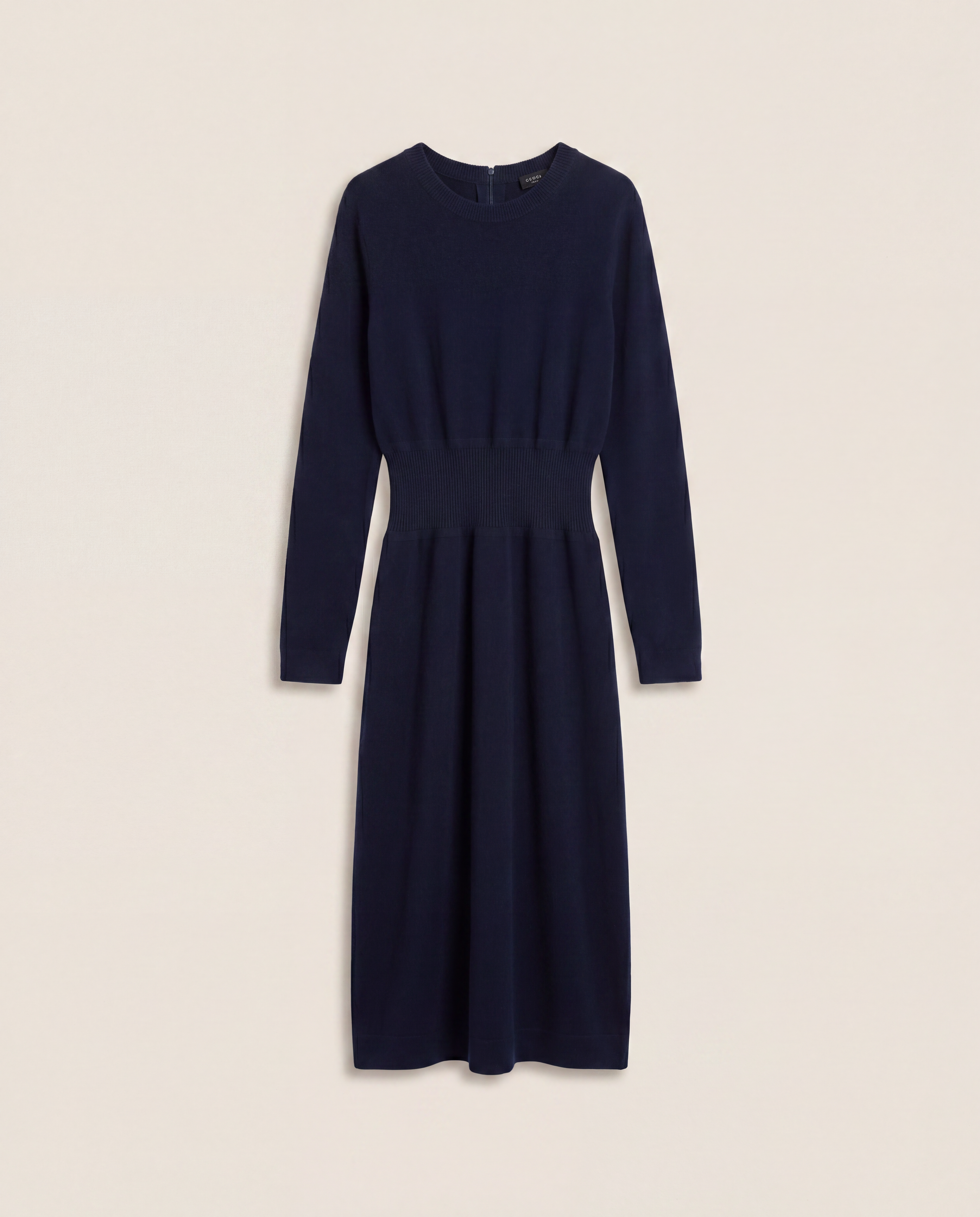 Robe midi en cachemire stretch Resort – Akris – Taille 40-1
