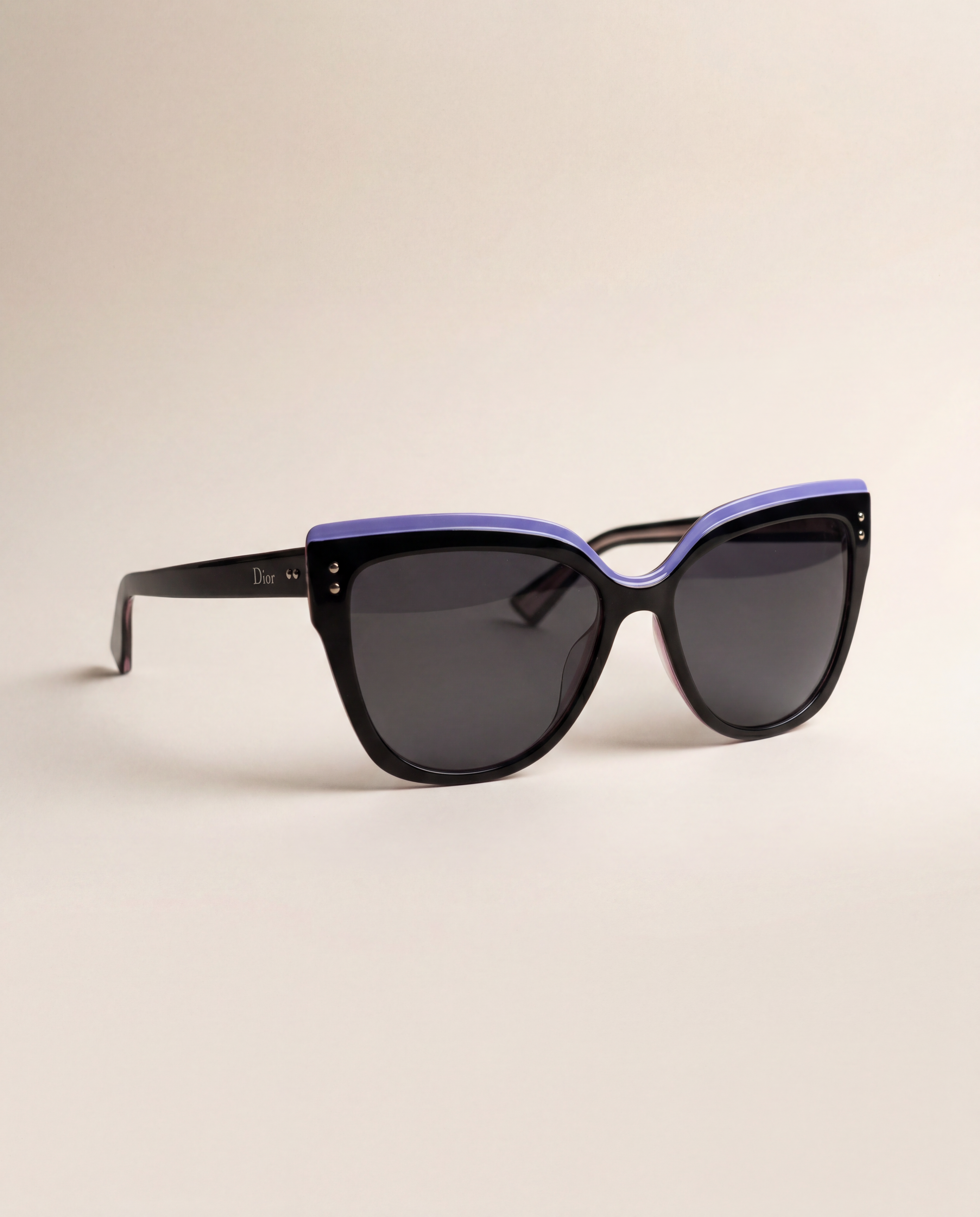 Lunettes de soleil Christian Dior Exquise édition limitée violet mauve-1