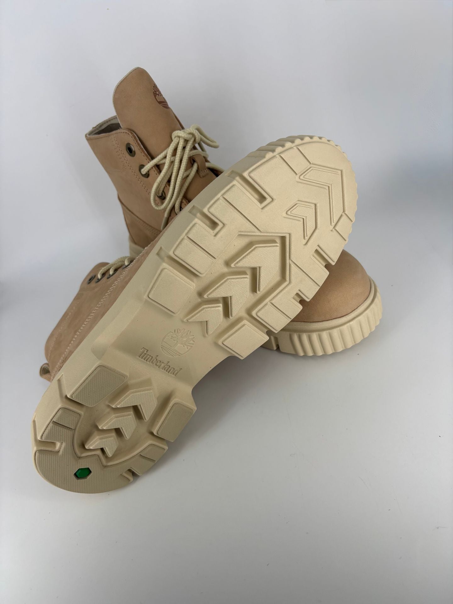 Greyfield Mid Lace Up Boot en cuir beige - Timberland – Taille 42
