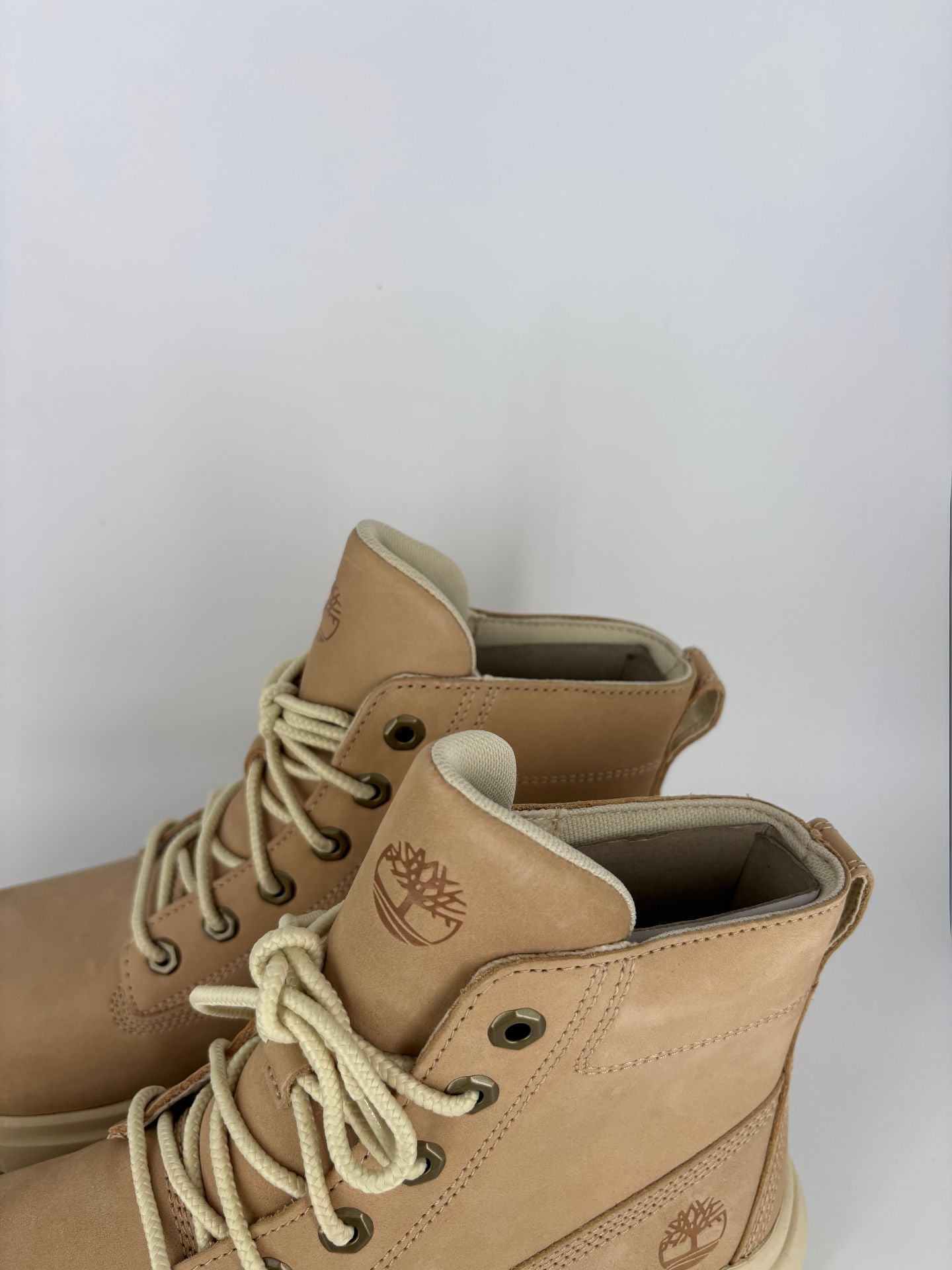 Greyfield Mid Lace Up Boot en cuir beige - Timberland – Taille 42
