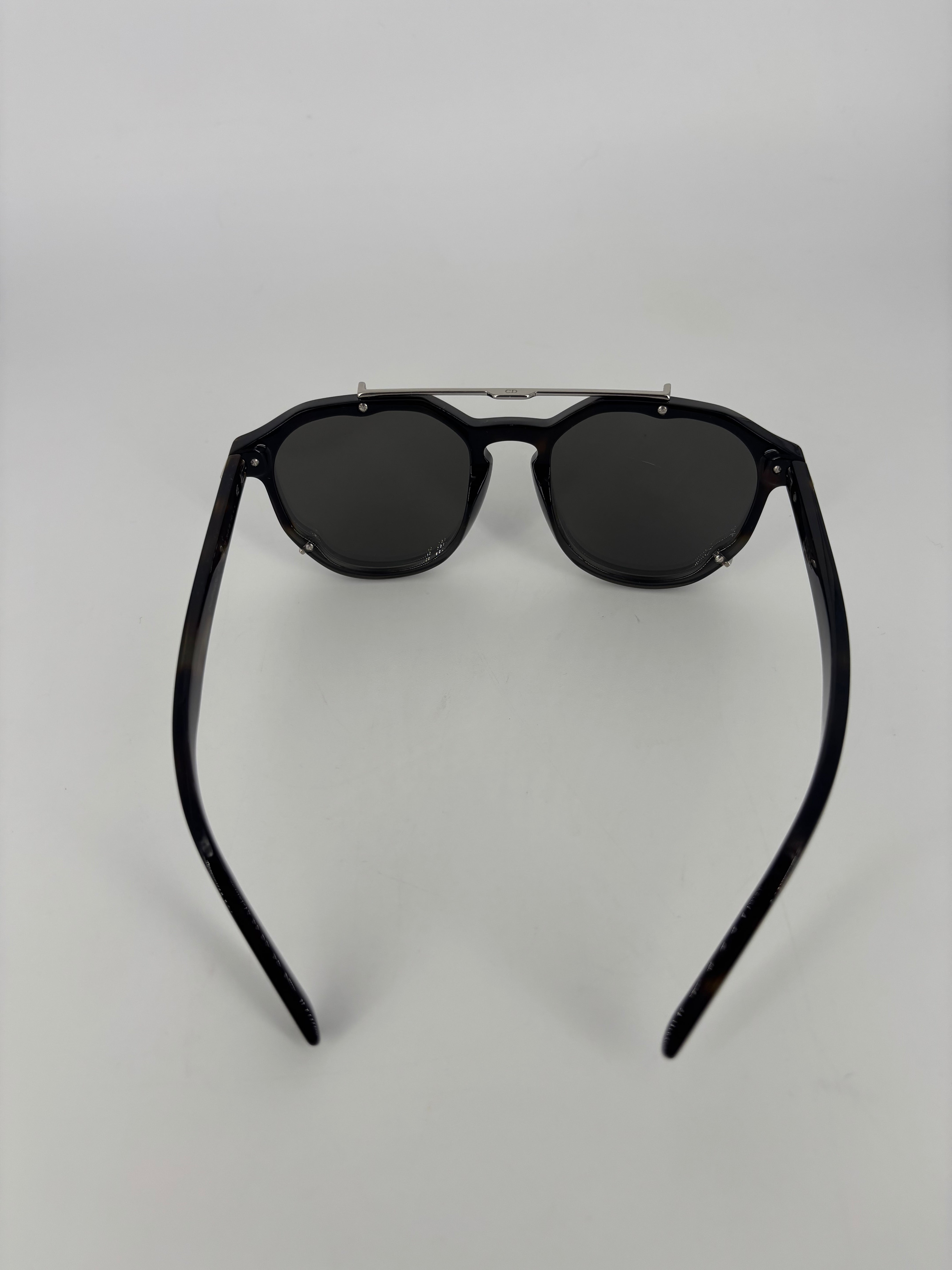 Lunettes de soleil Dior DiorBlackSuit RI acétate noir forme pantos-4