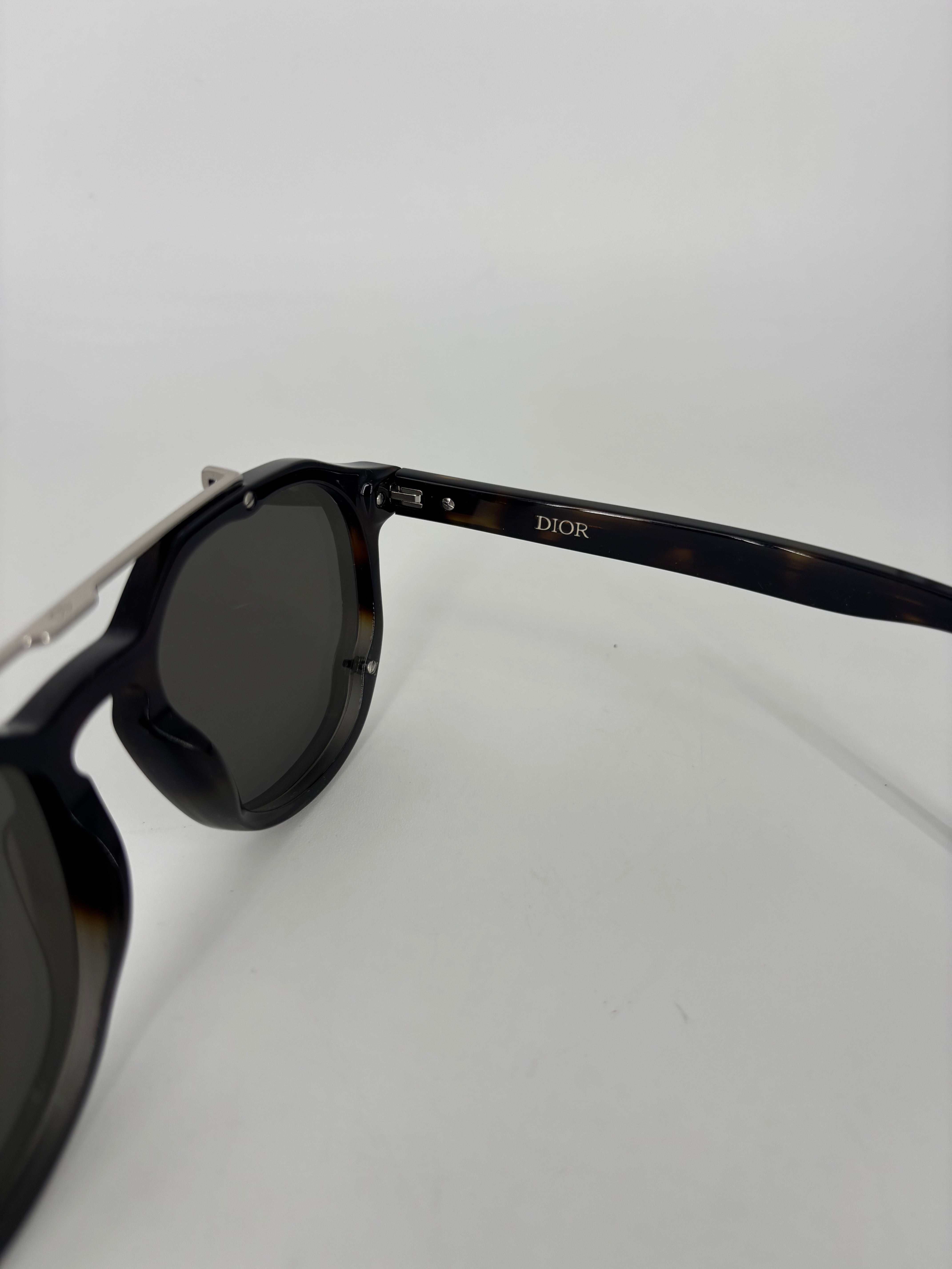 Lunettes de soleil Dior DiorBlackSuit RI acétate noir forme pantos-7