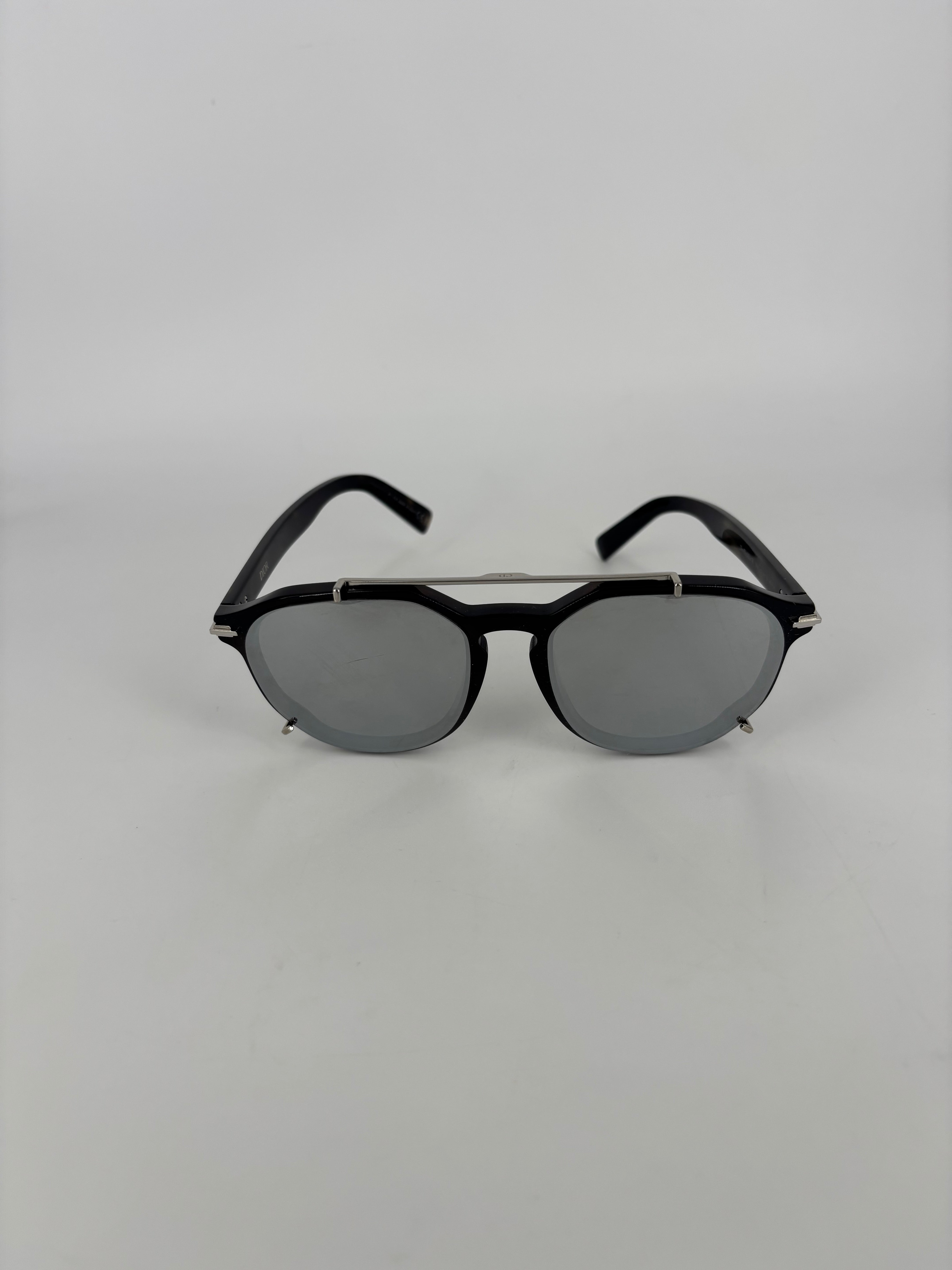 Lunettes de soleil Dior DiorBlackSuit RI acétate noir forme pantos-9