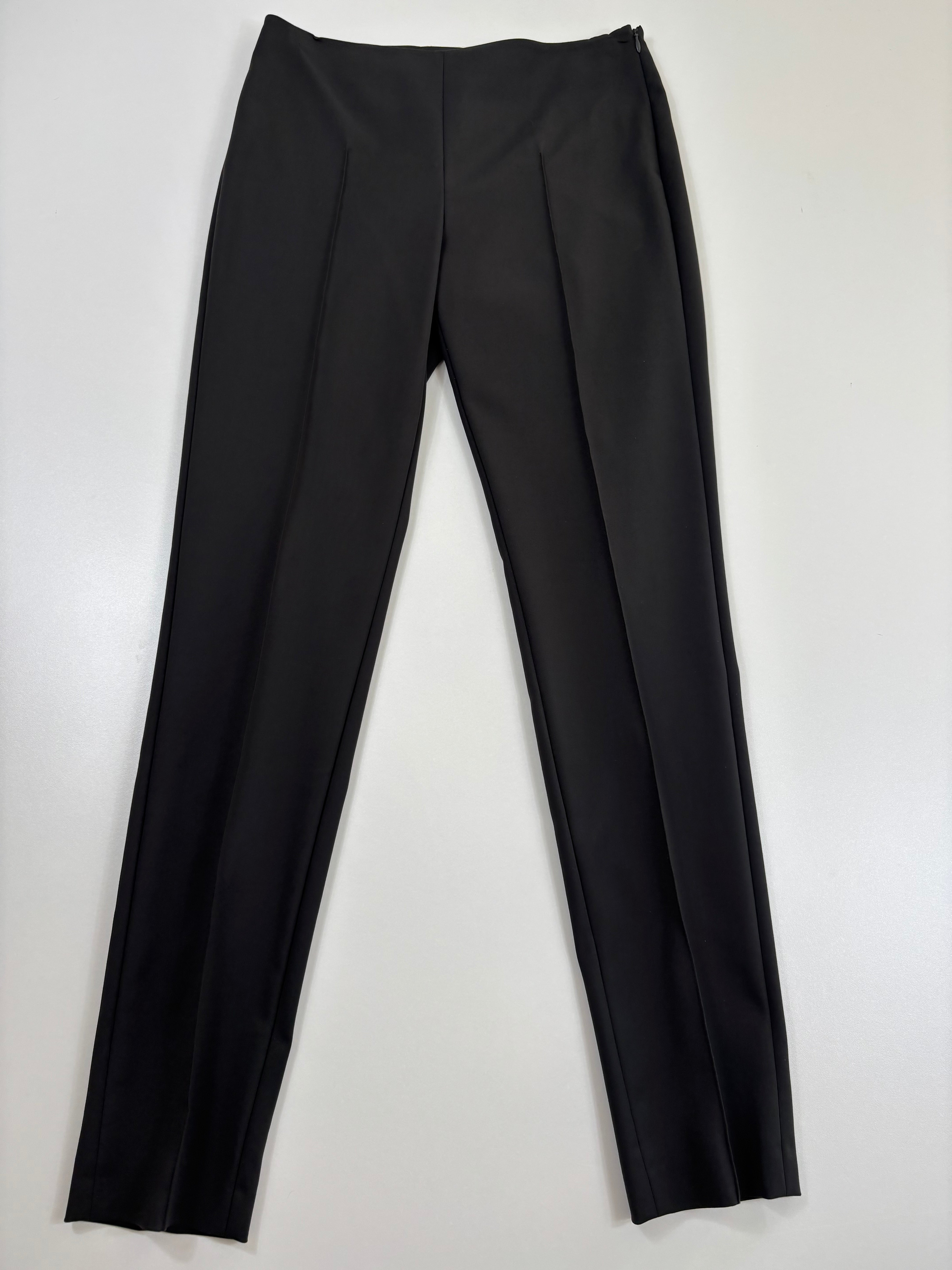 Pantalon Akris noir en coton techno stretch – T.36-6