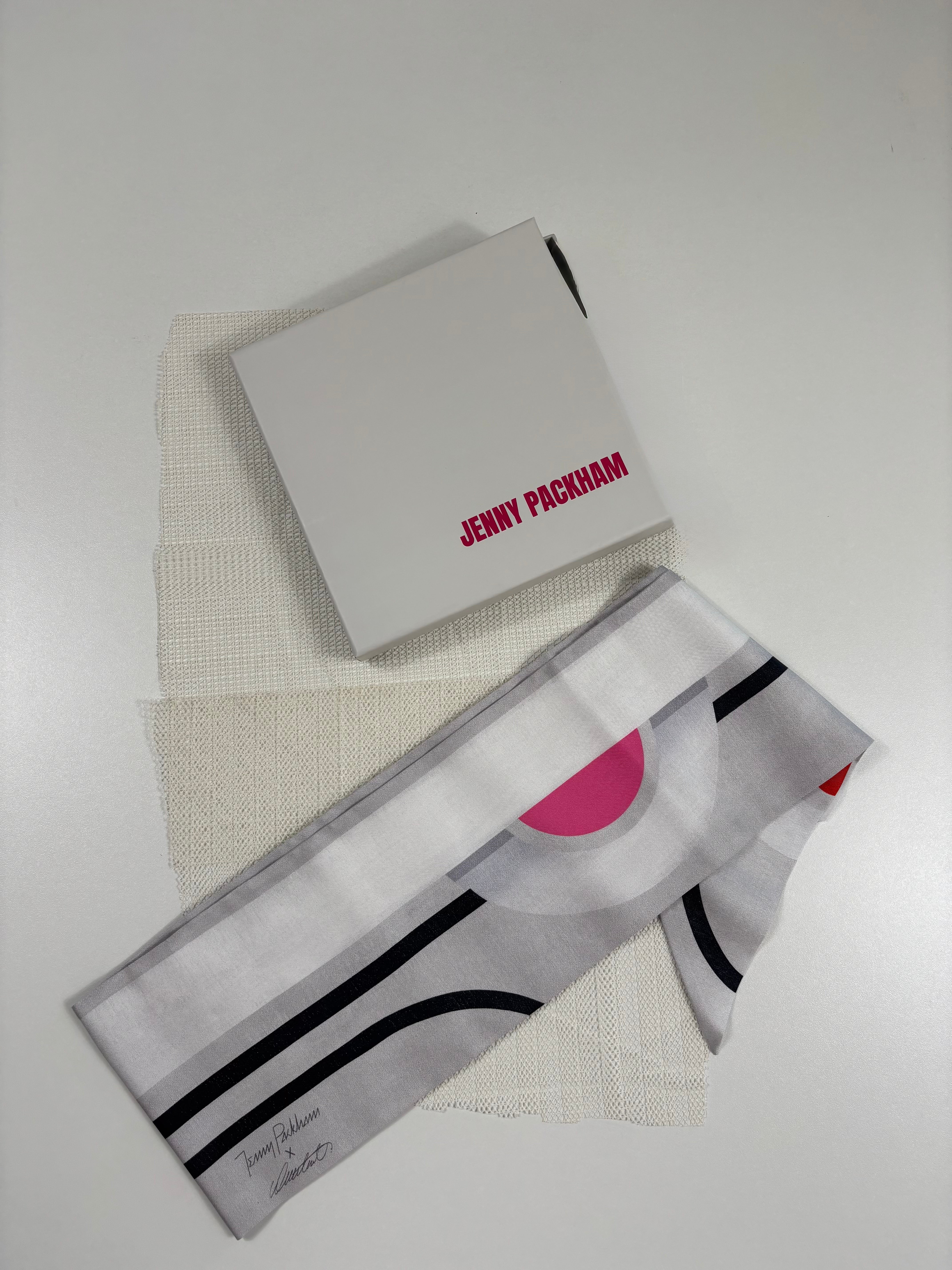 Foulard soie Jenny Packham x Minuto-6