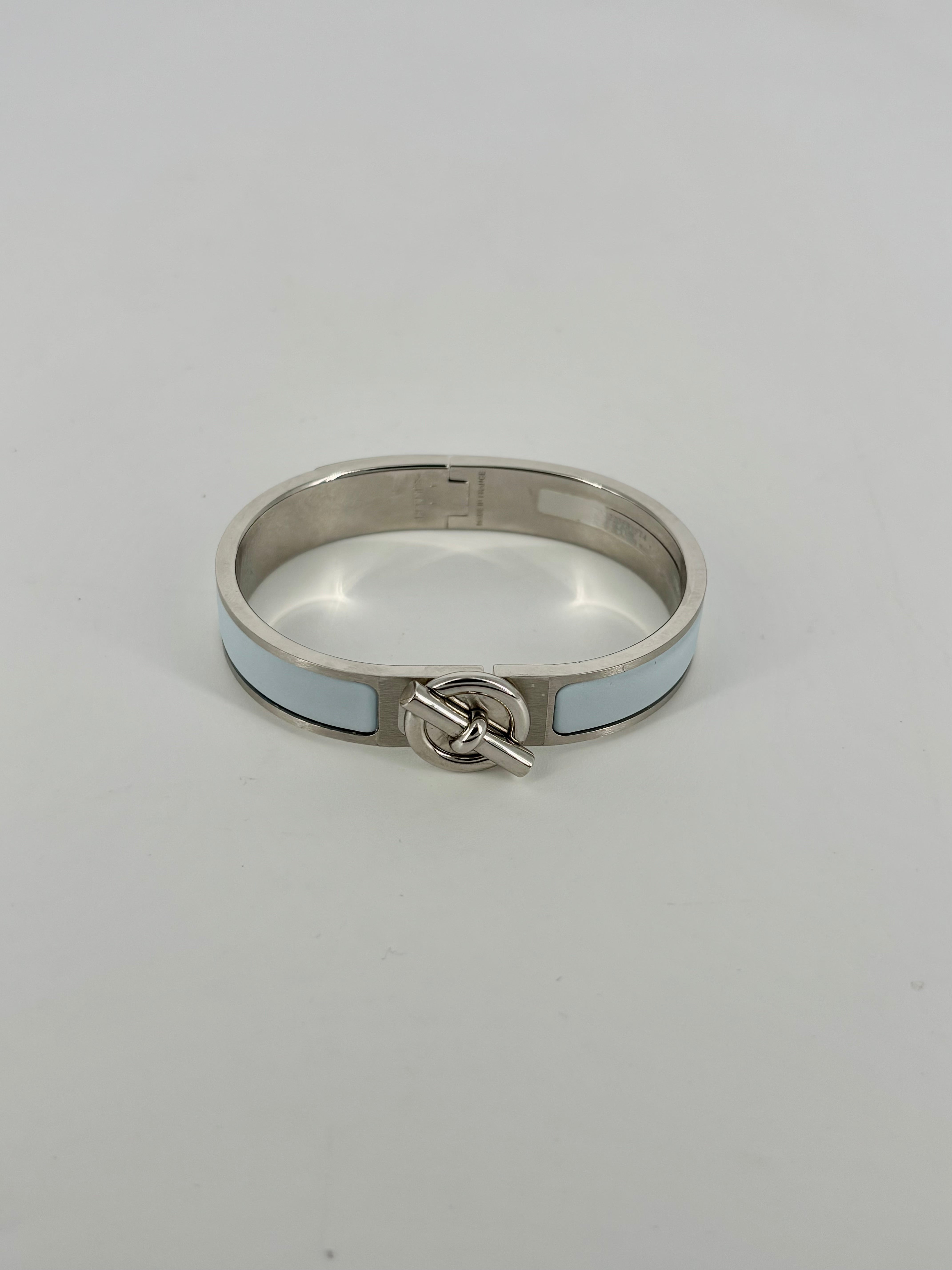 Light blue Clic Glénan bracelet – Hermès-2