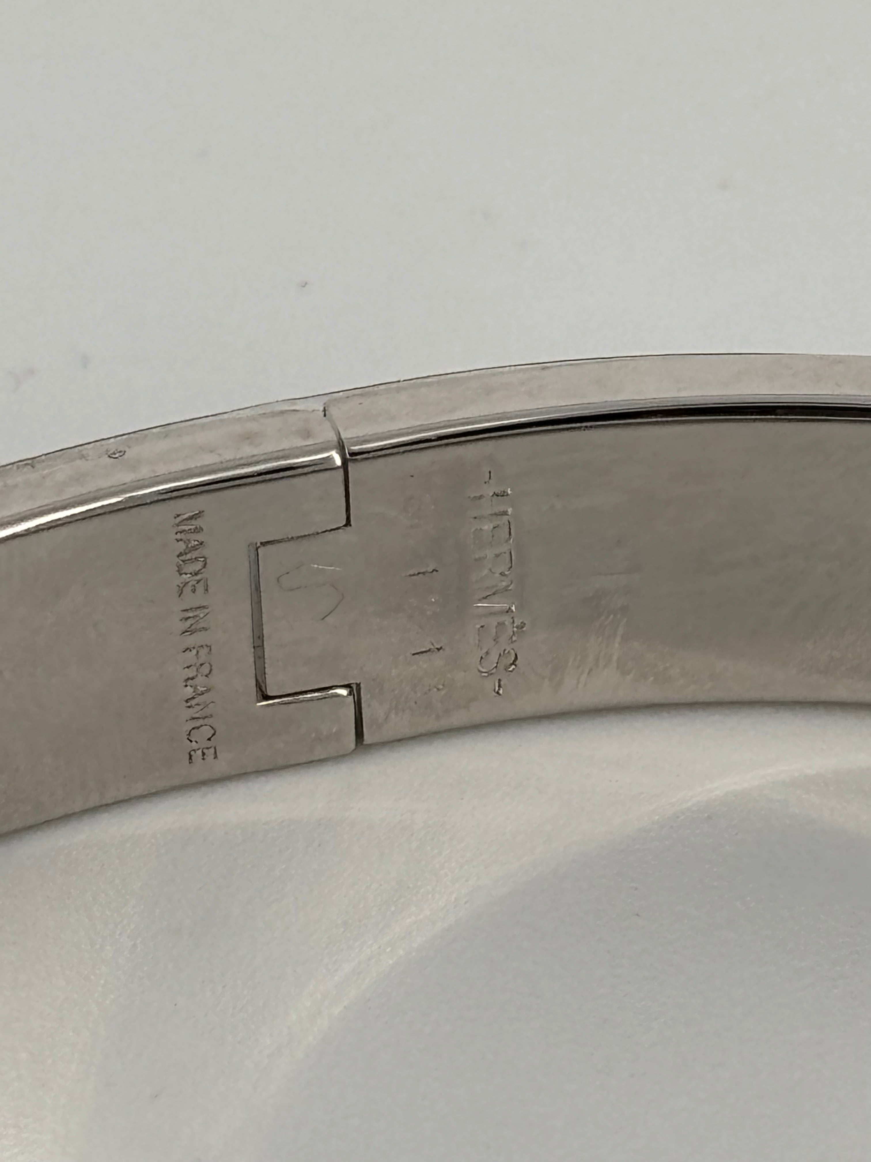 Light blue Clic Glénan bracelet – Hermès-6
