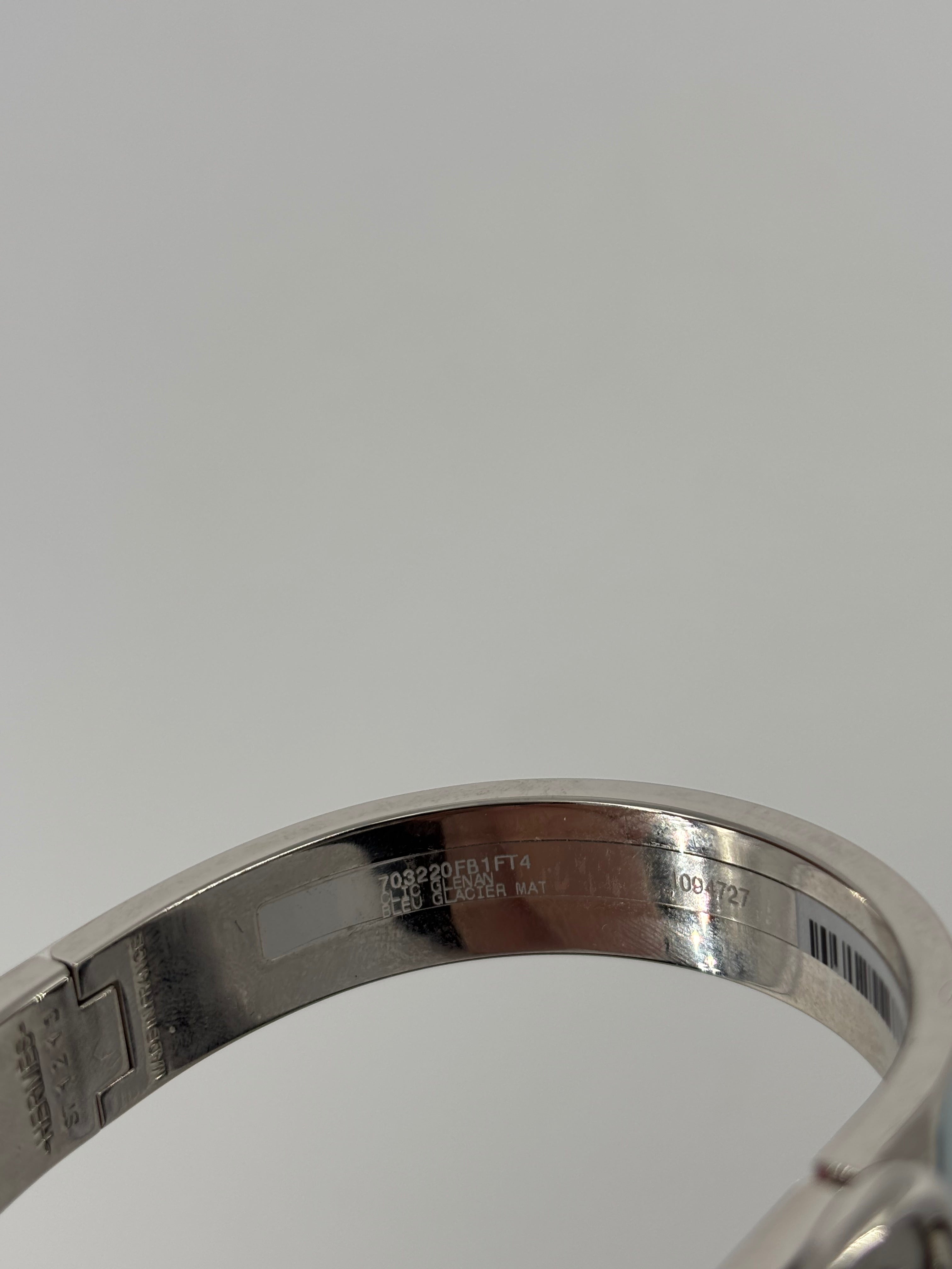 Light blue Clic Glénan bracelet – Hermès-8