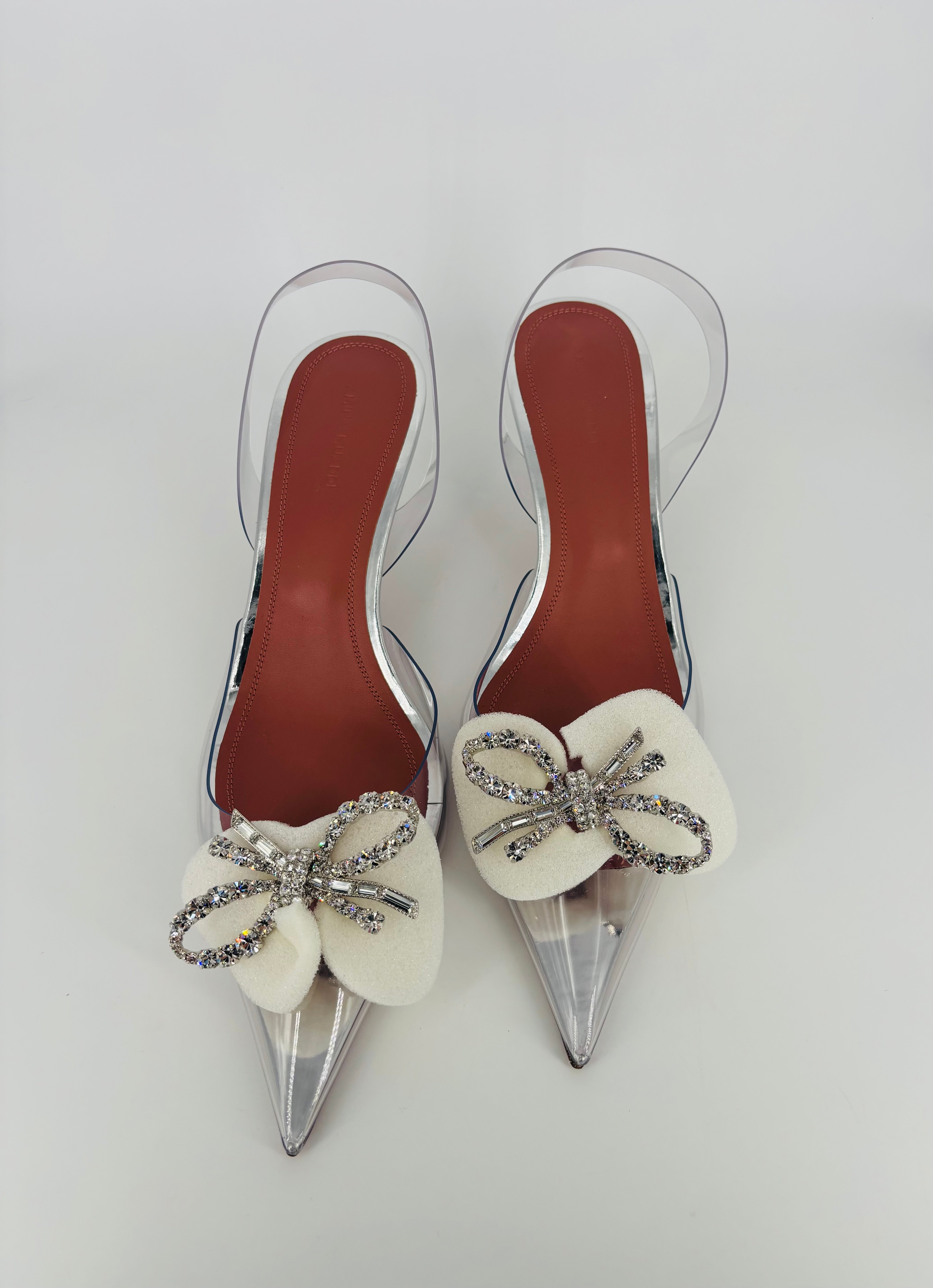 Escarpins slingback Rosie Glass – Amina Muaddi – T. 40,5-2