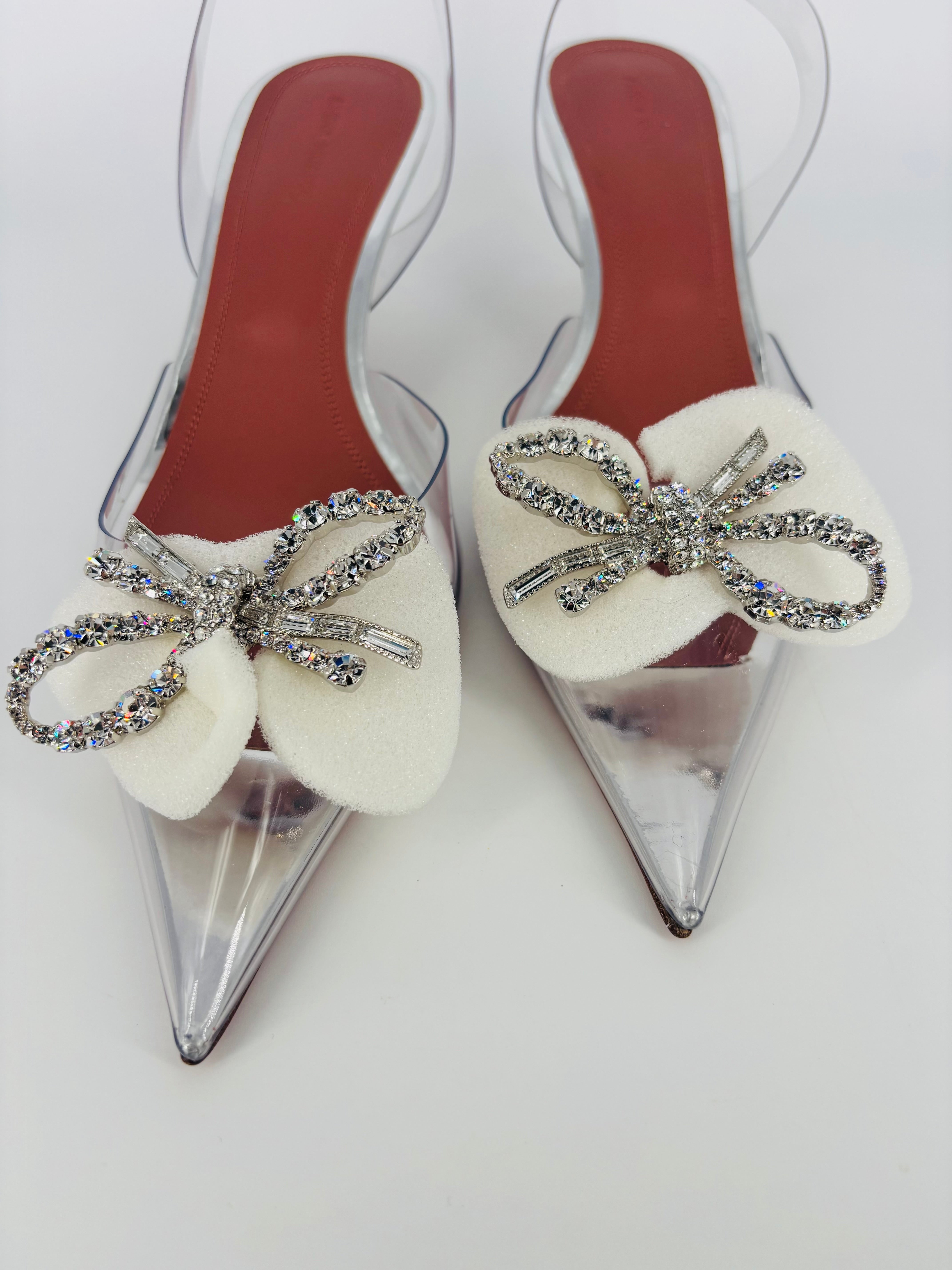 Escarpins slingback Rosie Glass – Amina Muaddi – T. 40,5-3
