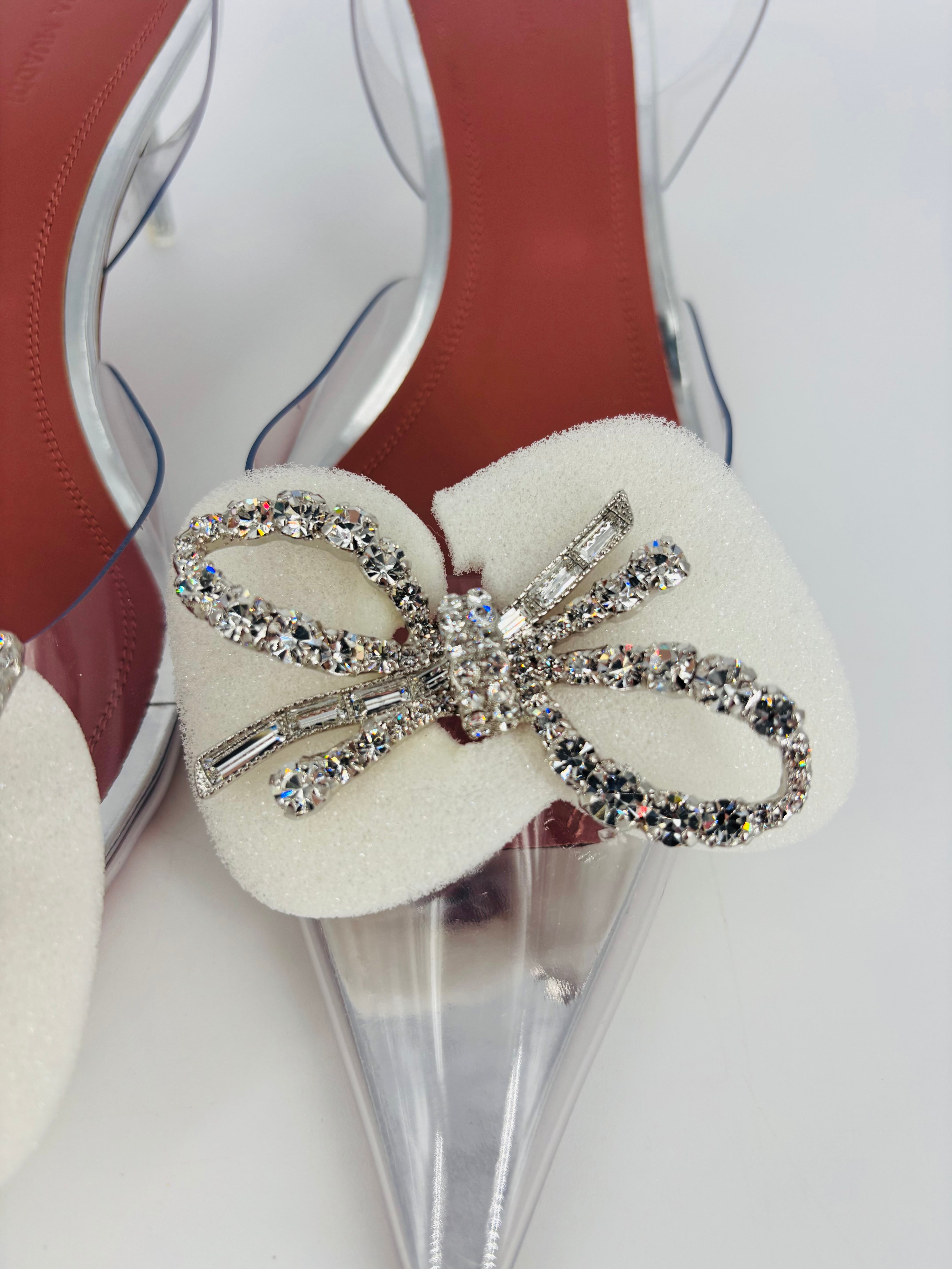 Escarpins slingback Rosie Glass – Amina Muaddi – T. 40,5-4