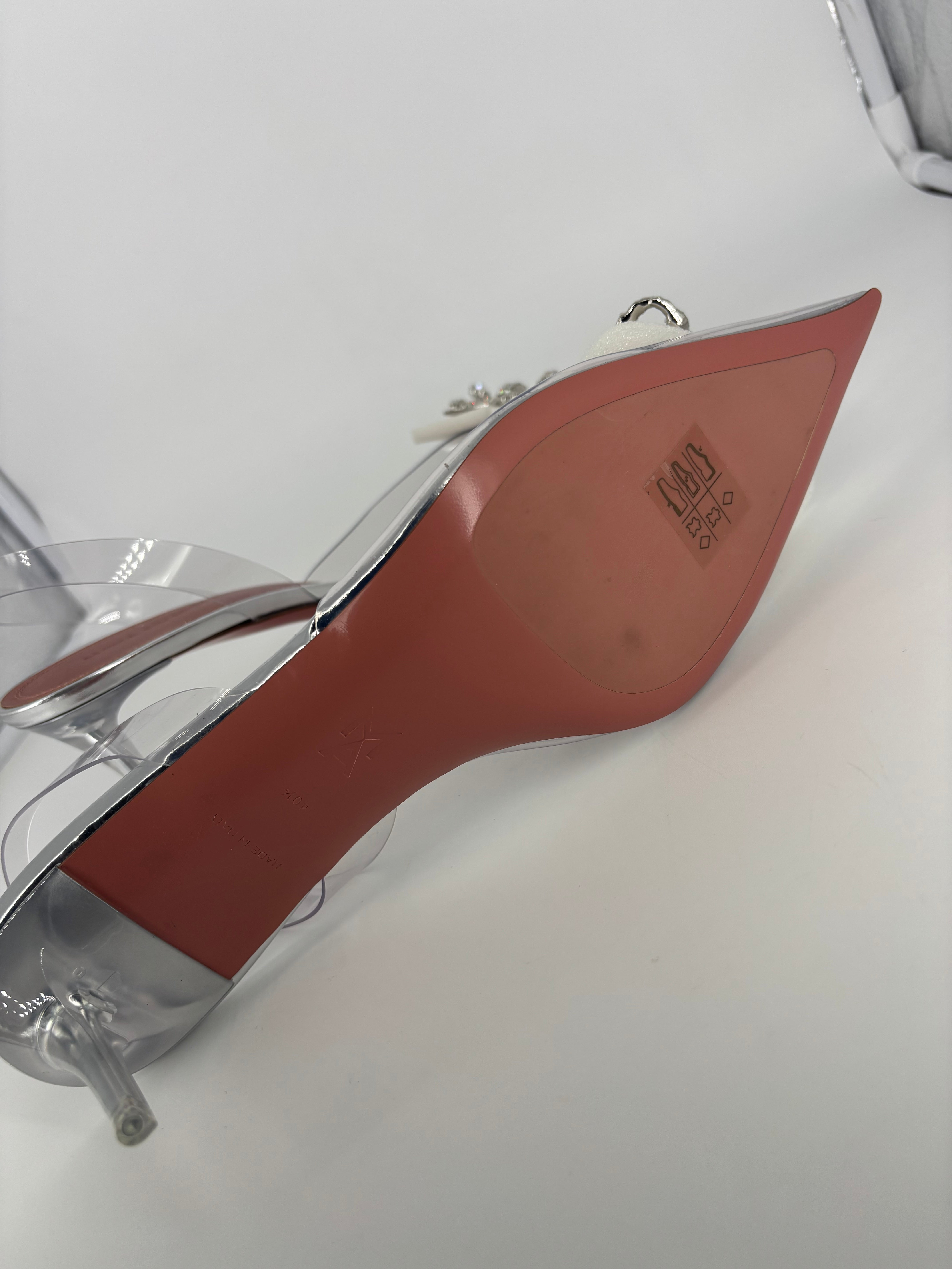 Escarpins slingback Rosie Glass – Amina Muaddi – T. 40,5-9