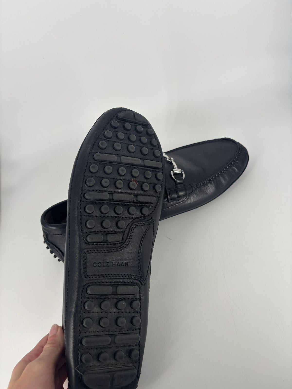 Mocassins Cole Haan driver à mors cuir noir – Pointure 43-8