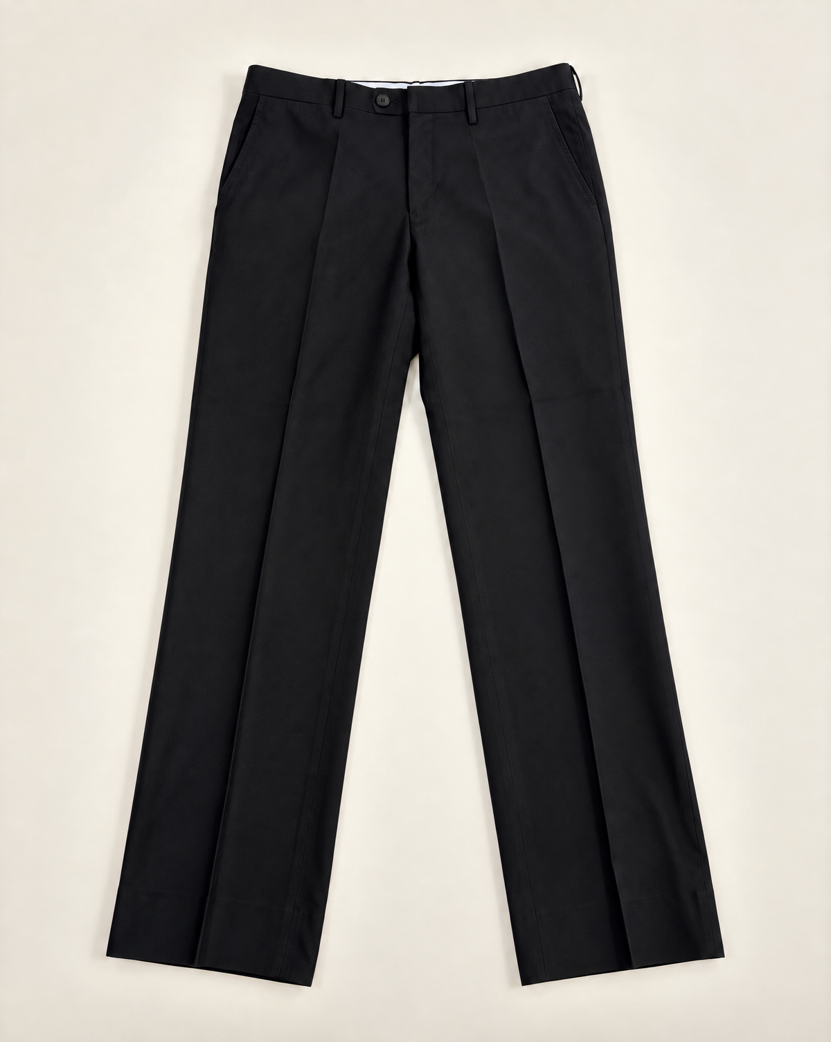 Pantalon Smalto laine Loro Piana Super 130's noir – Taille 48 (IT 56 / US 40)