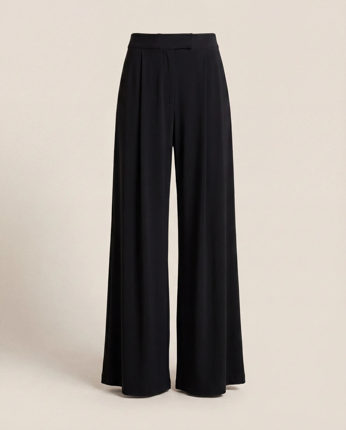 Pantalon large noir fluide – ERRE – Taille 34 ERRE