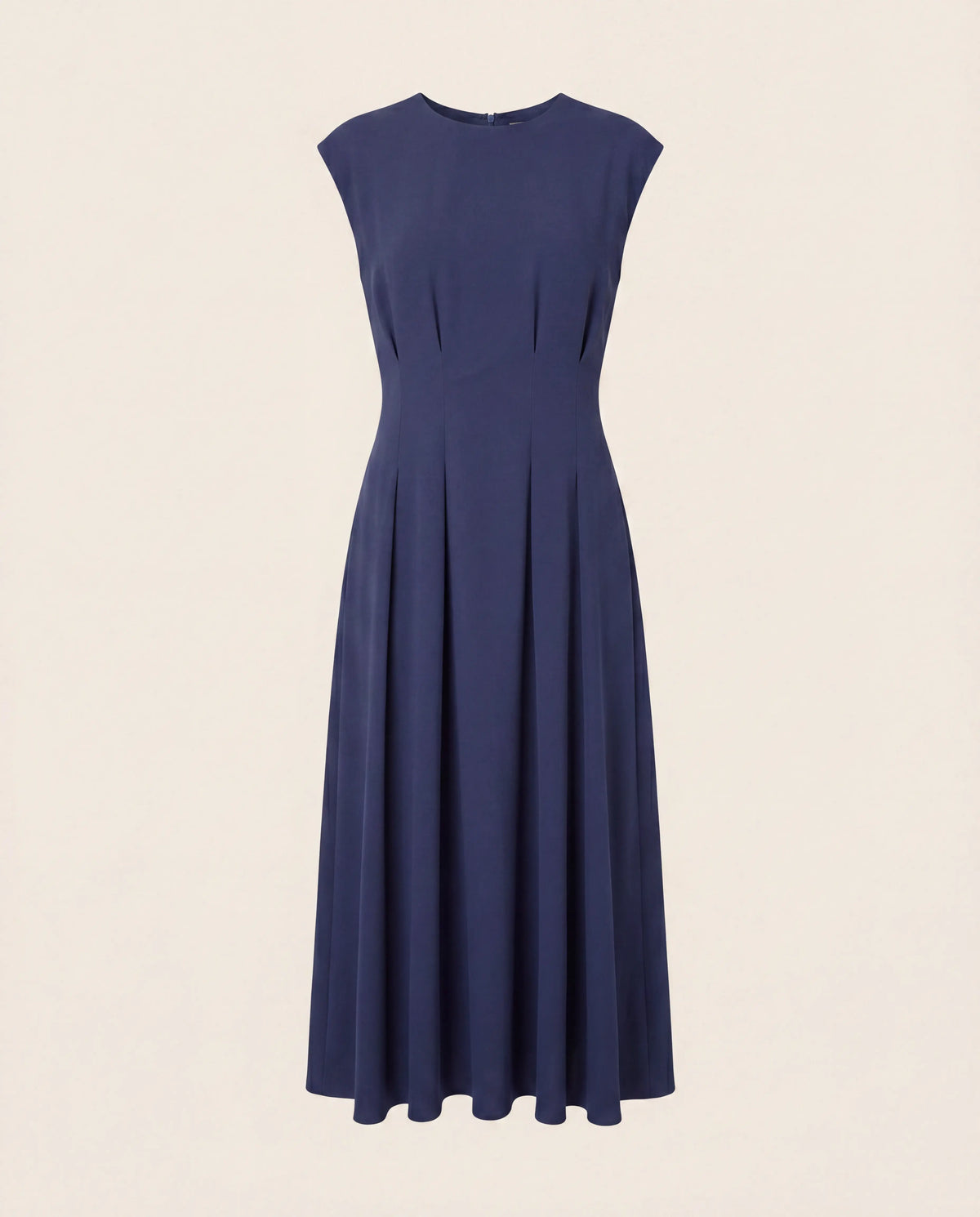 Robe longue en cady bleu Delma – Joseph – Taille L Joseph