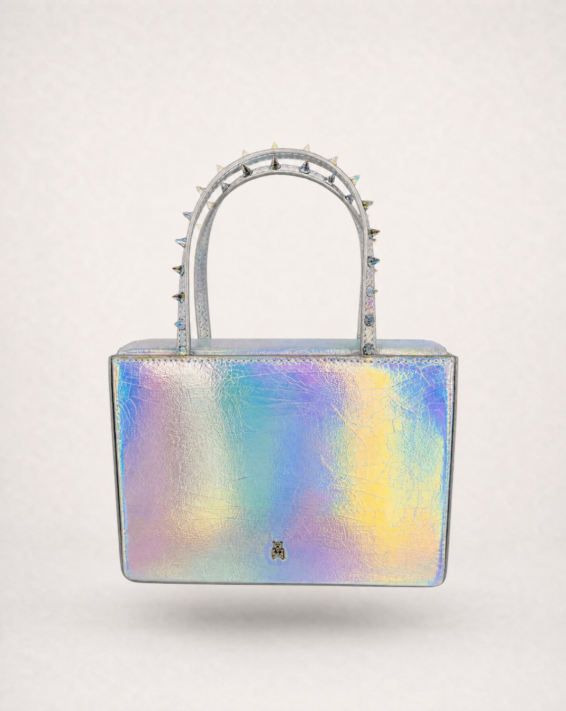 Sac Amini Julia en cuir métallisé – Amina Muaddi

