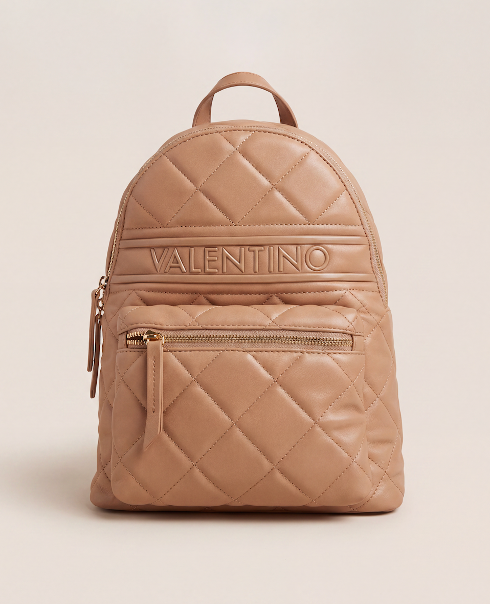 Sac à dos Ada beige cuir synthétique – Valentino