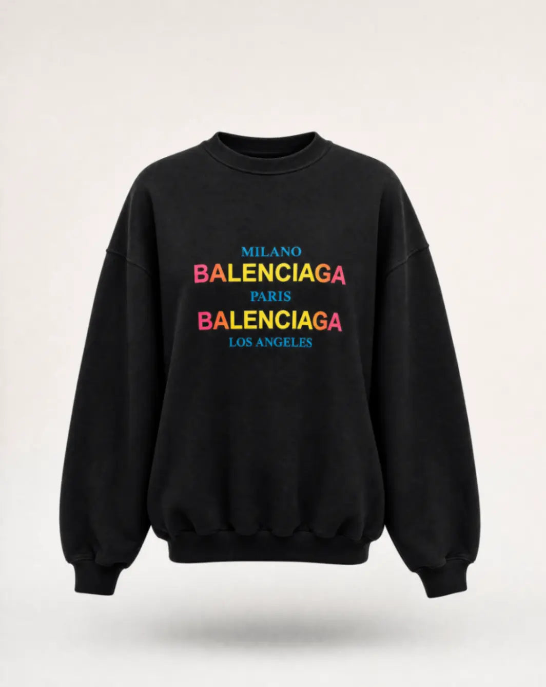 Sweat villes multicolores – Balenciaga – Taille XS Balenciaga