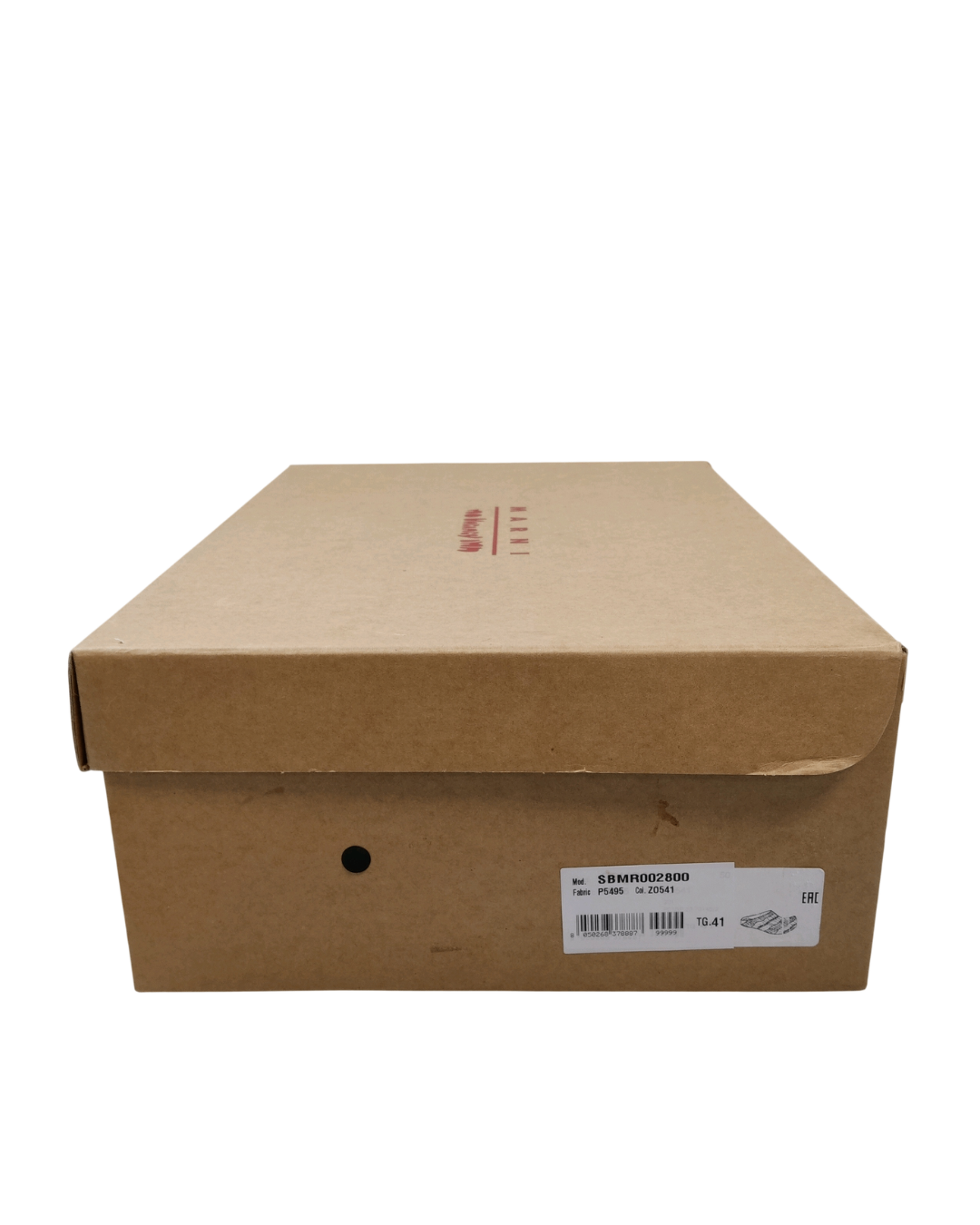 Marni × No Vacancy Inn – Sabots Fussbett raphia multicolore – P.41-7