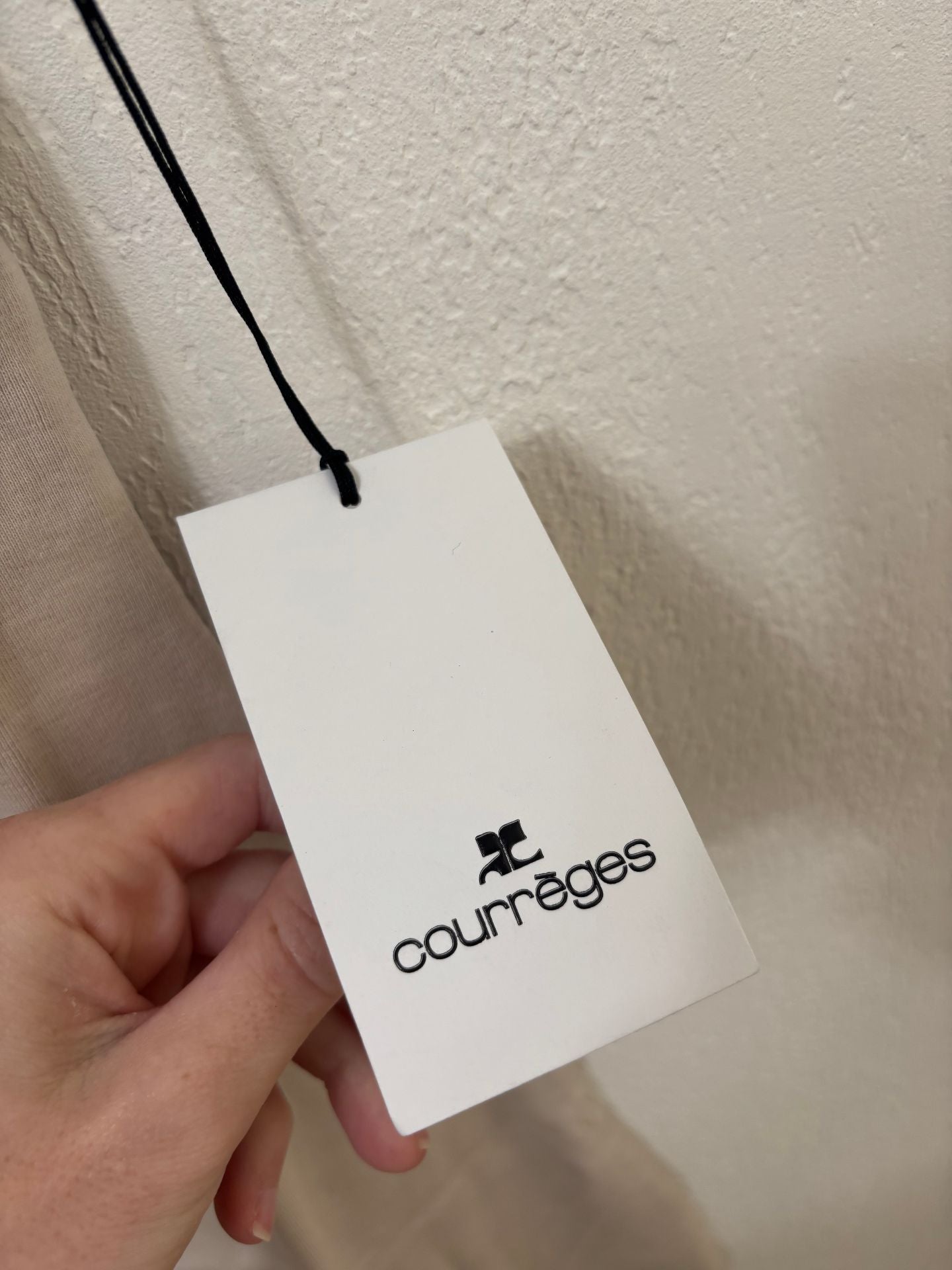 Robe Courrèges Buckle Contrast 100% coton – T.M – Neuve-5