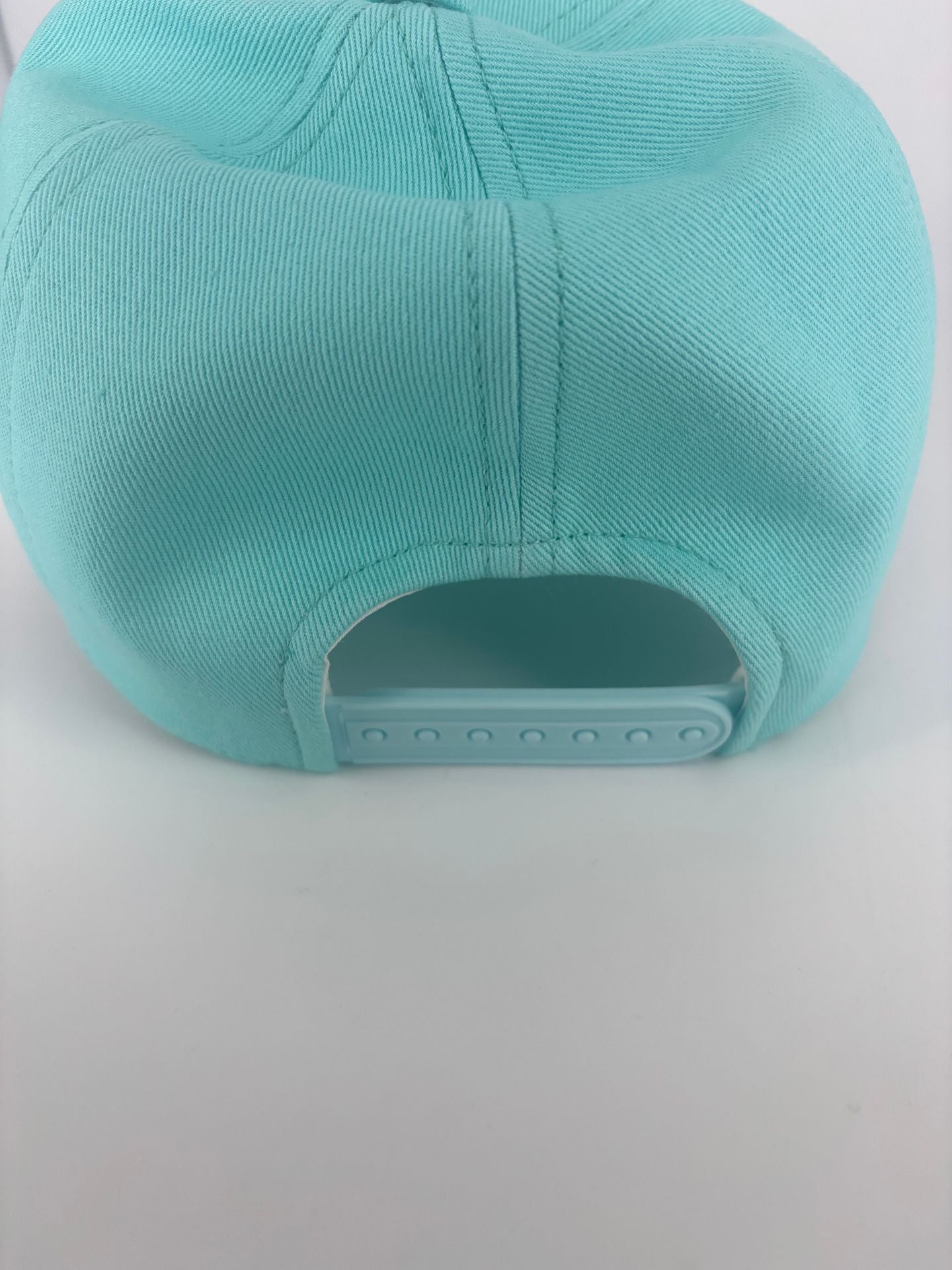 Casquette Courrèges Signature Cotton turquoise – logo AC – T.S – Neuve-7