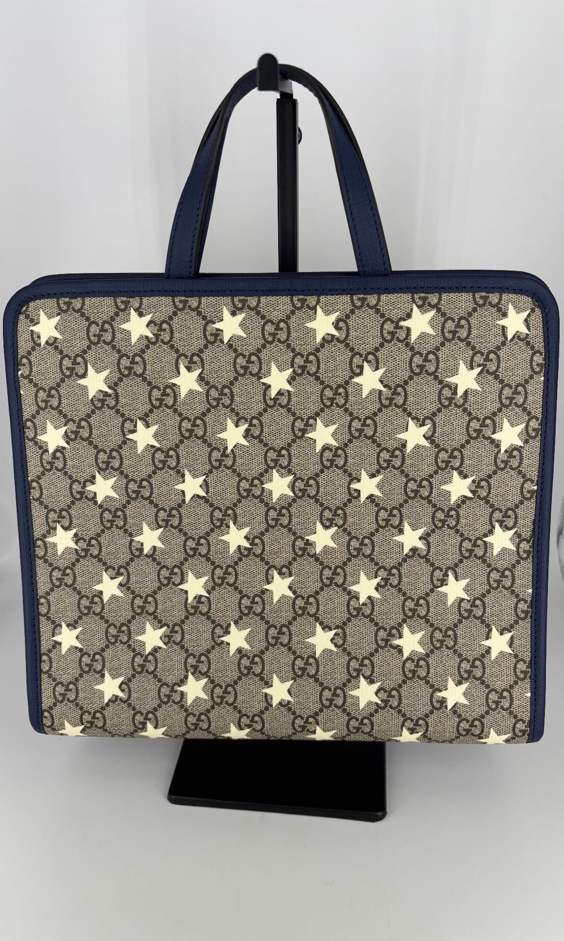 Gucci – Sac tote toile GG Suprême imprimé étoiles – Neuf-7