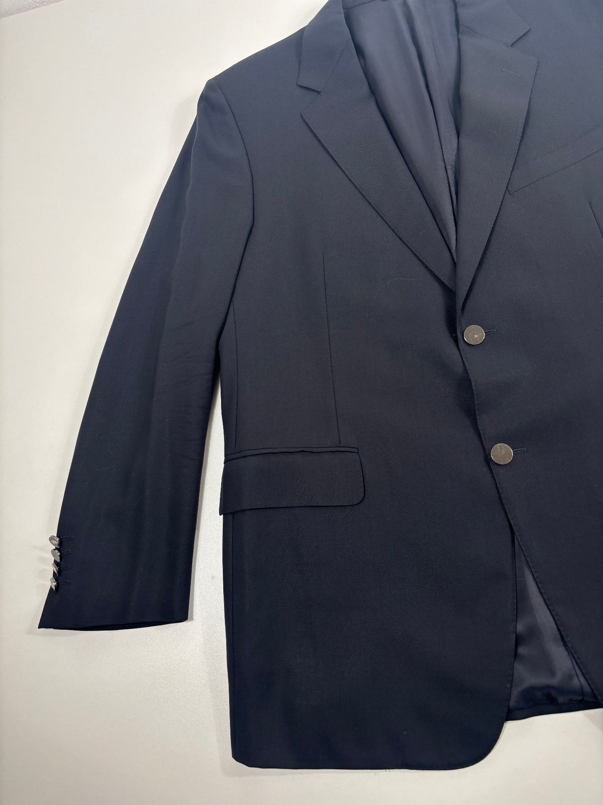 Blazer Canali Travel laine pure noir – Taille 56-3