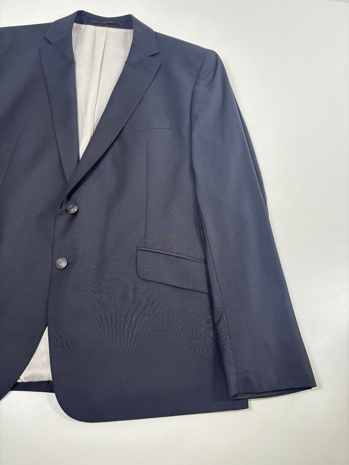 Blazer EK by Emmanuelle Khanh laine stretch bleu marine – Taille 58-5