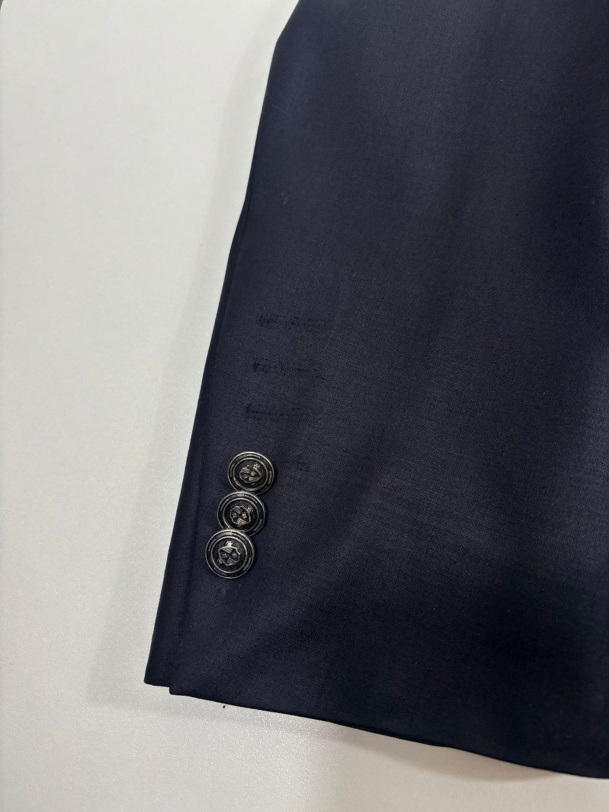 Blazer EK by Emmanuelle Khanh laine stretch bleu marine – Taille 58-9