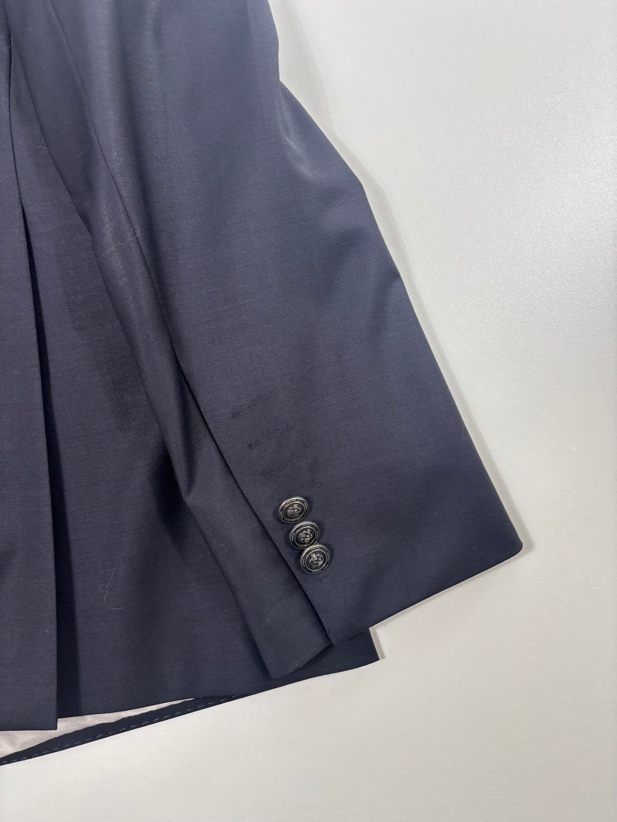 Blazer EK by Emmanuelle Khanh laine stretch bleu marine – Taille 58-12