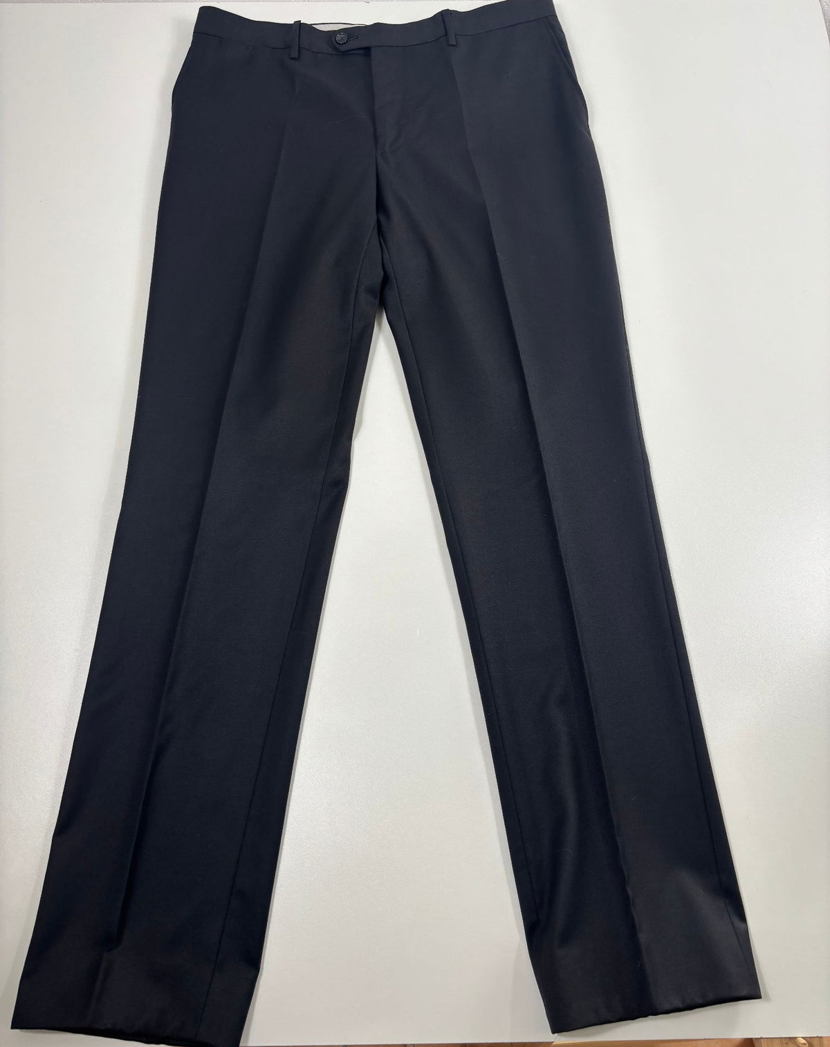 Pantalon Smalto laine vierge Super 140's noir – Taille 56-4