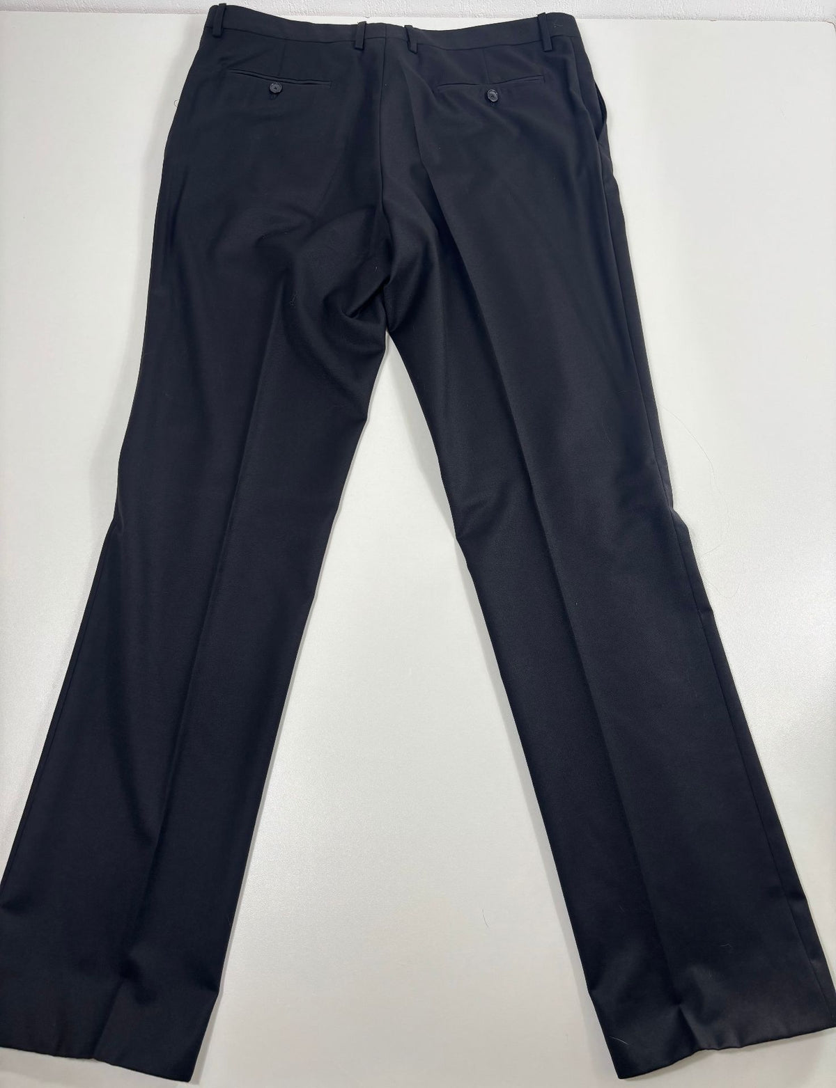 Pantalon Smalto laine vierge Super 140's noir – Taille 56-7