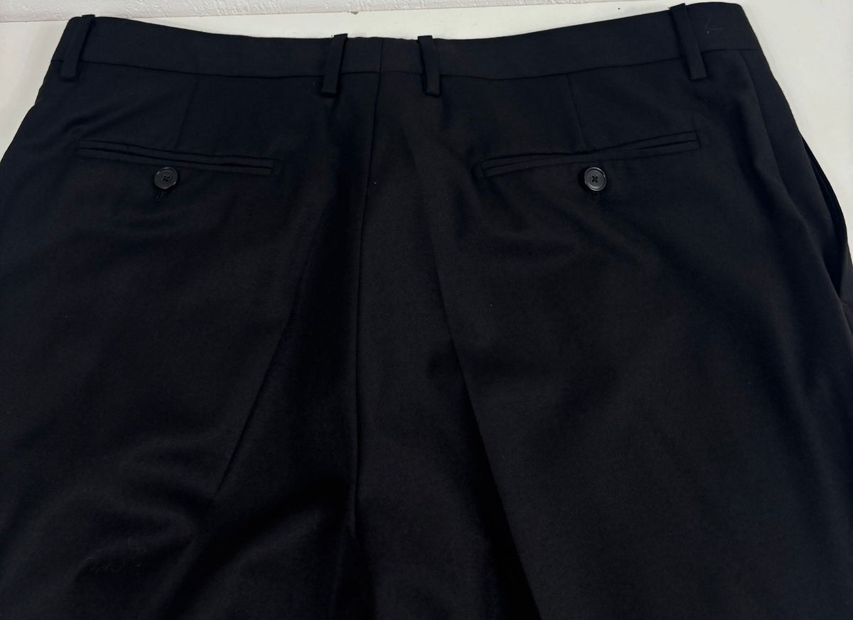 Pantalon Smalto laine vierge Super 140's noir – Taille 56-9