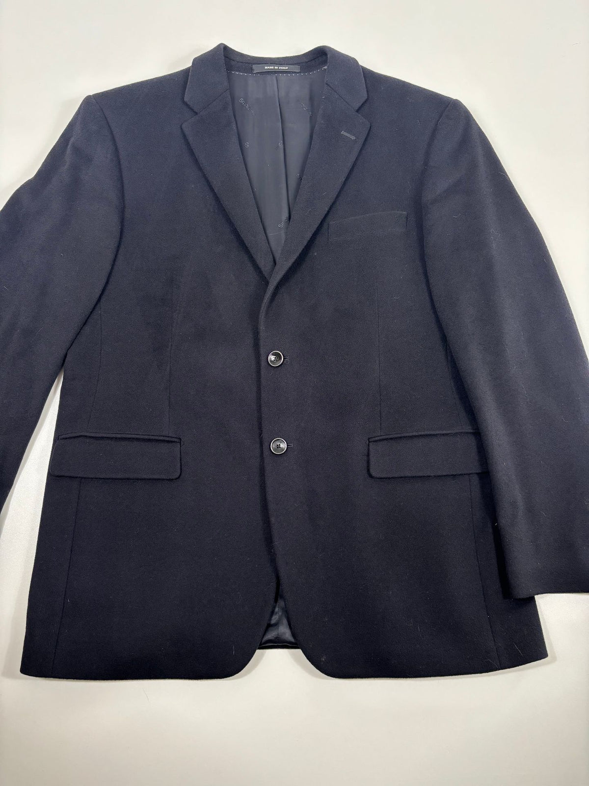 Blazer Smalto 100 % cachemire noir – Taille 56-5