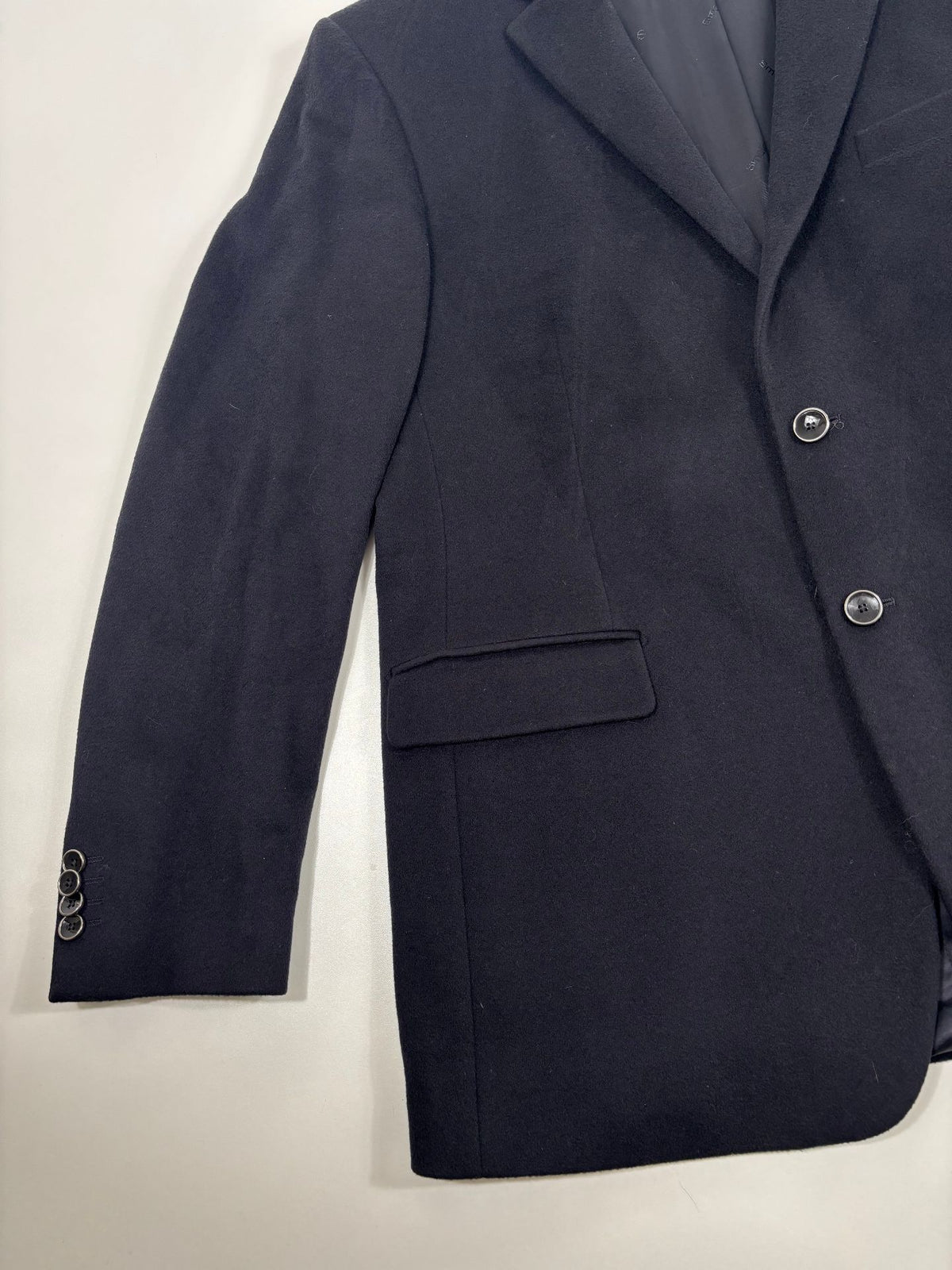 Blazer Smalto 100 % cachemire noir – Taille 56-6