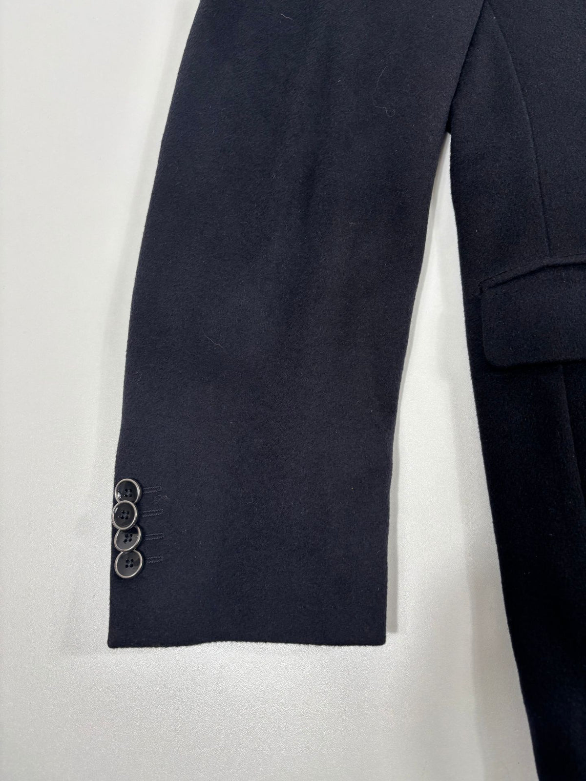 Blazer Smalto 100 % cachemire noir – Taille 56-9