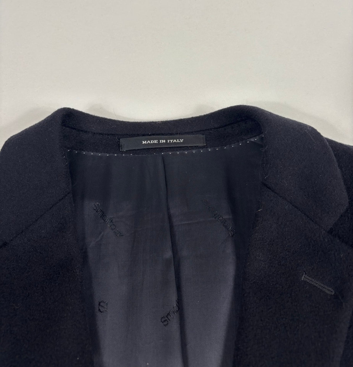 Blazer Smalto 100 % cachemire noir – Taille 56-10