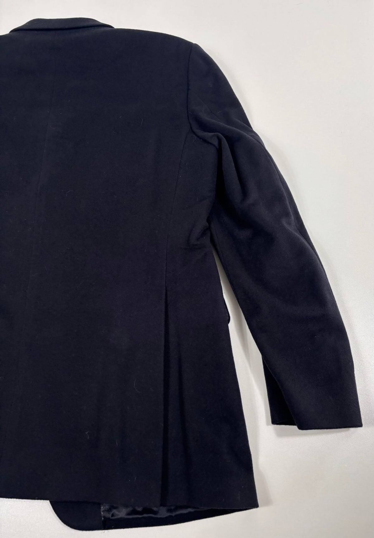 Blazer Smalto 100 % cachemire noir – Taille 56-12