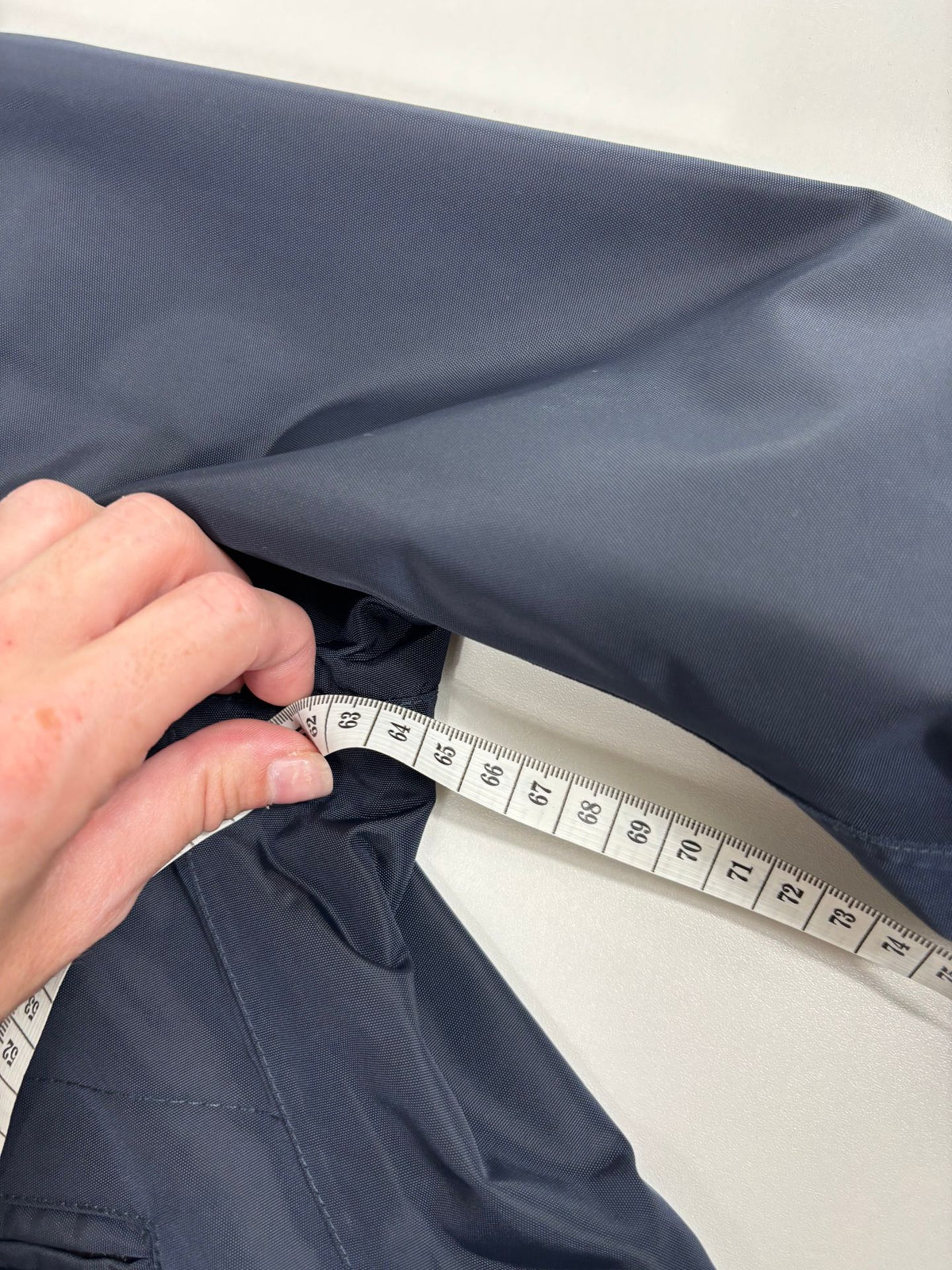 Veste Zegna Sport Microtene imperméable bleu marine – Taille XL-8